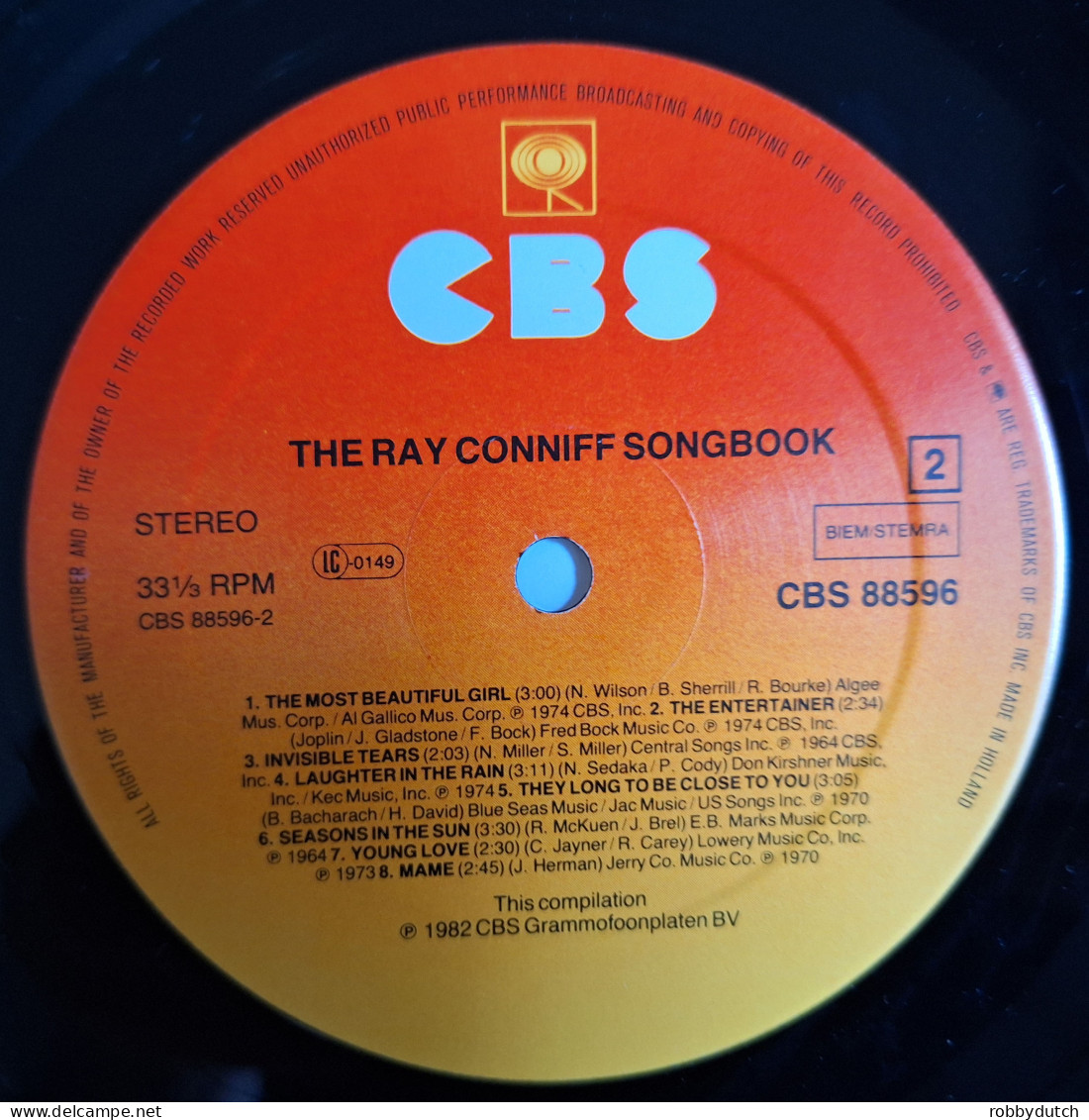 * 2LP *  THE RAY CONNIFF SONGBOOK (Europe 1982 EX) - Jazz