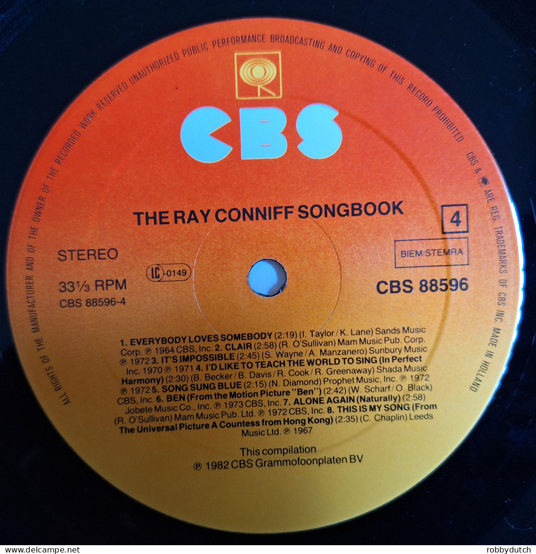 * 2LP *  THE RAY CONNIFF SONGBOOK (Europe 1982 EX)