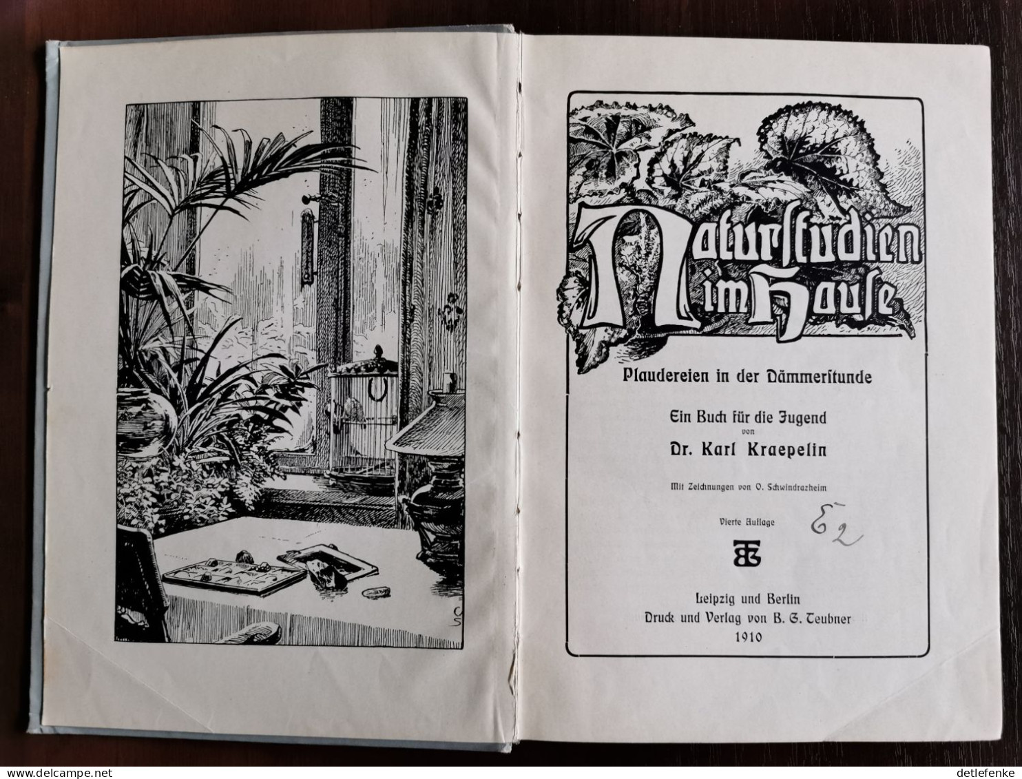 Naturstudien Im Hause - Ein Buch Für Die Jugend Von Damals 1910 - Non Classificati