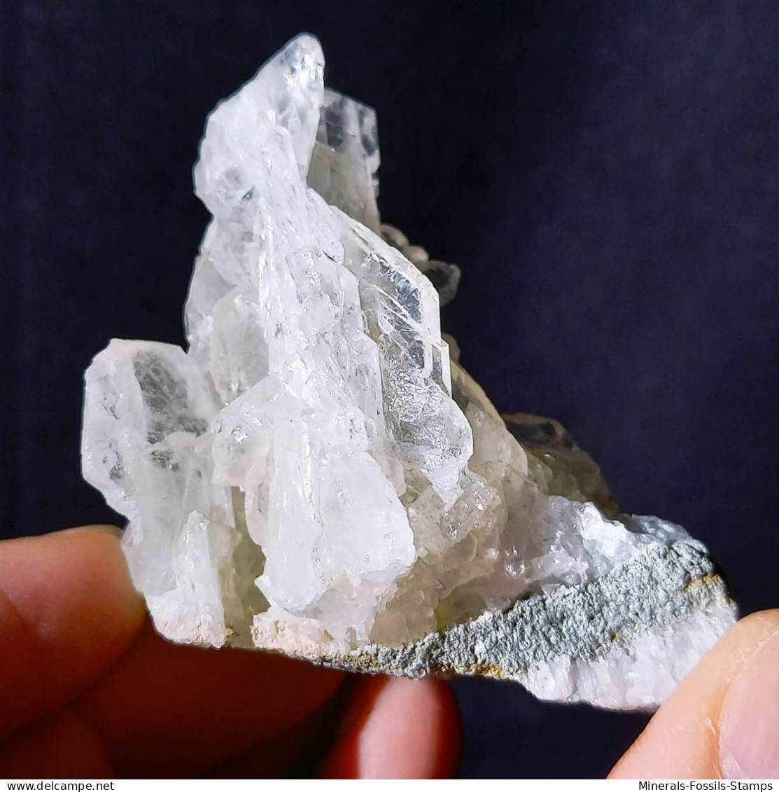 #Q45 QUARTZ à Ame (Faden Quartz) cristaux (Orelle, Savoie, France)