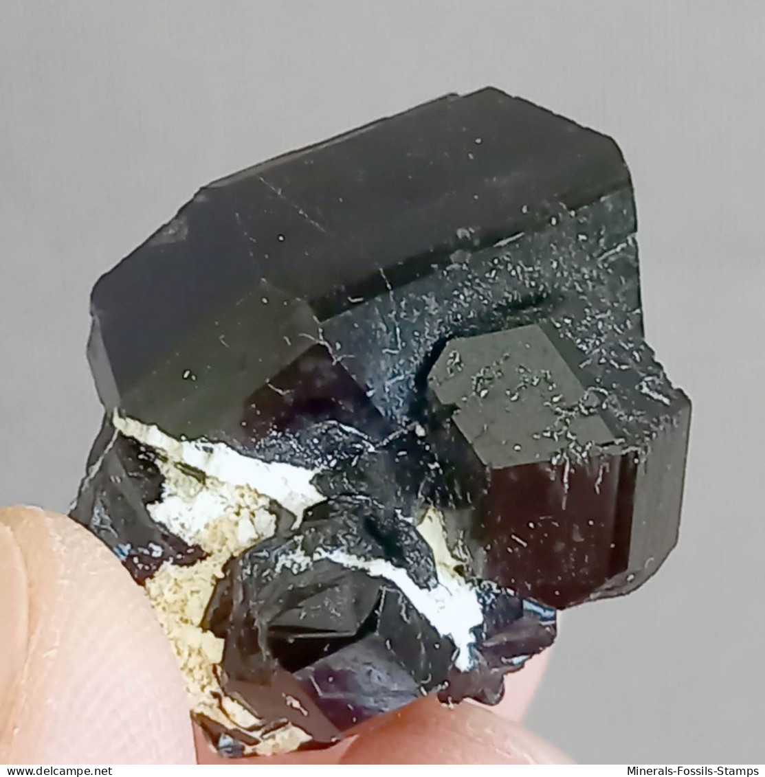 #Q46 Herrliche TURMALIN Kristalle Versch. SKORLIT (Erongo, Namibia) - Mineralen