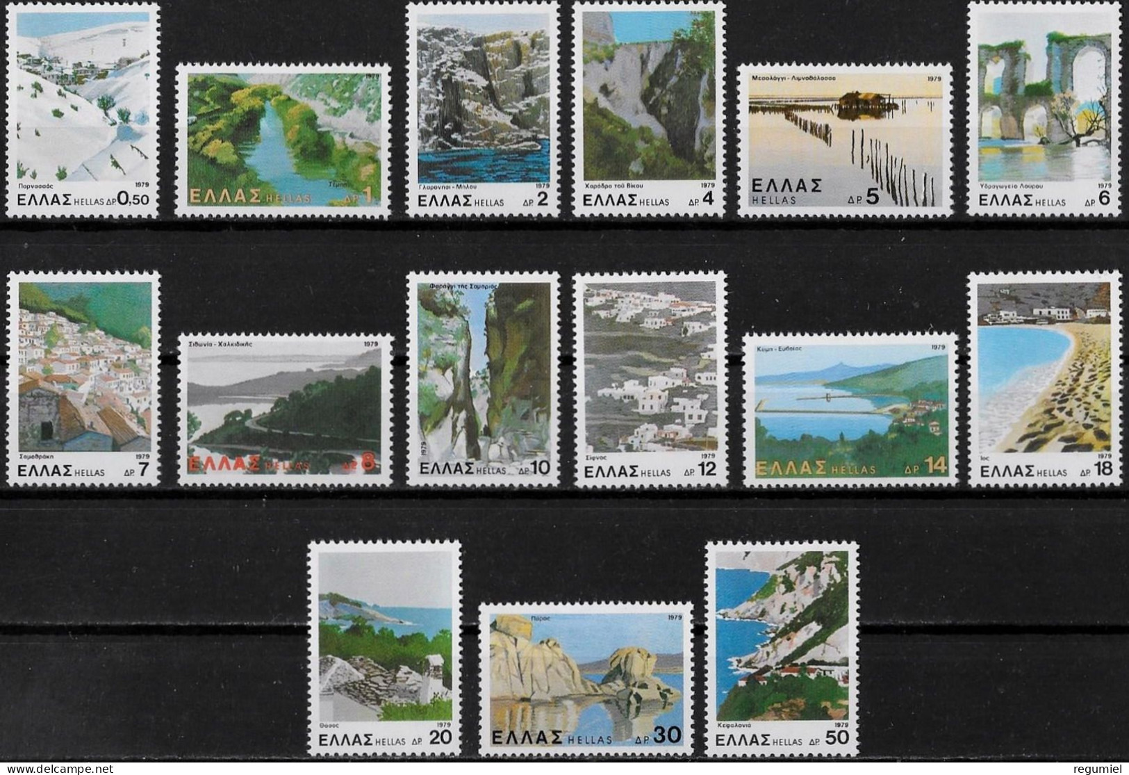 Grecia 1365/1378 ** MNH. 1979 - Ungebraucht