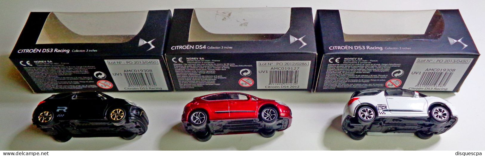 Norev D 3  Voitures Citroën 3 Inches 2 Ds 3  1 Ds4  ° Debr ° - Other & Unclassified