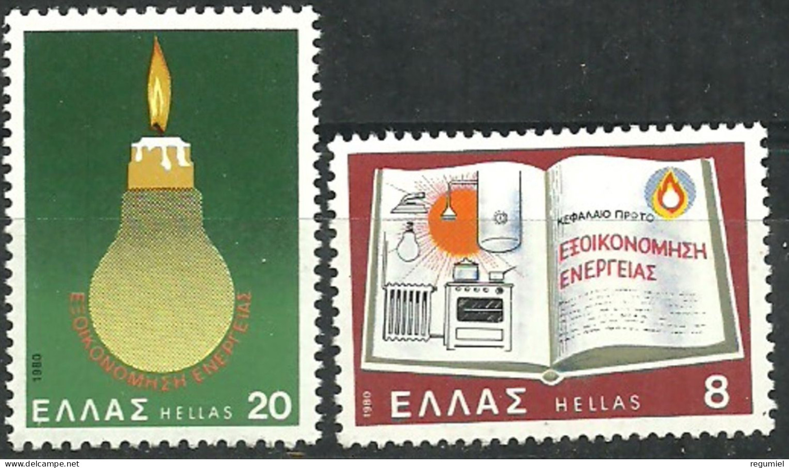 Grecia 1387/1388 ** MNH. 1980 - Ungebraucht