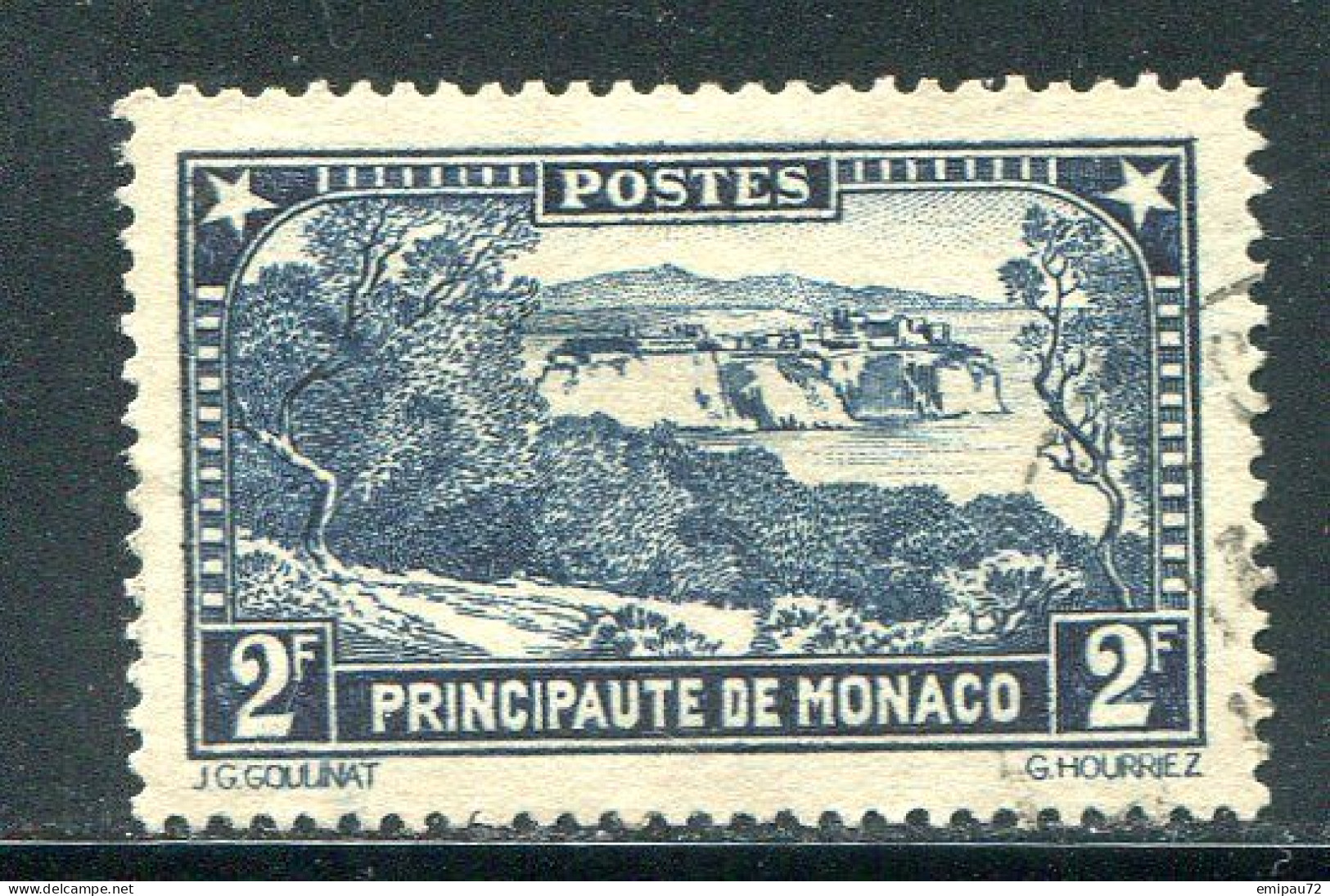 MONACO- Y&T N°129- Oblitéré - Usados