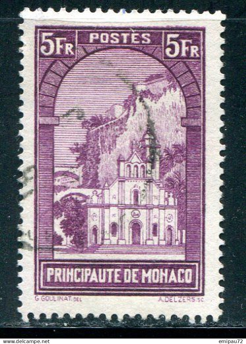 MONACO- Y&T N°132- Oblitéré - Usados