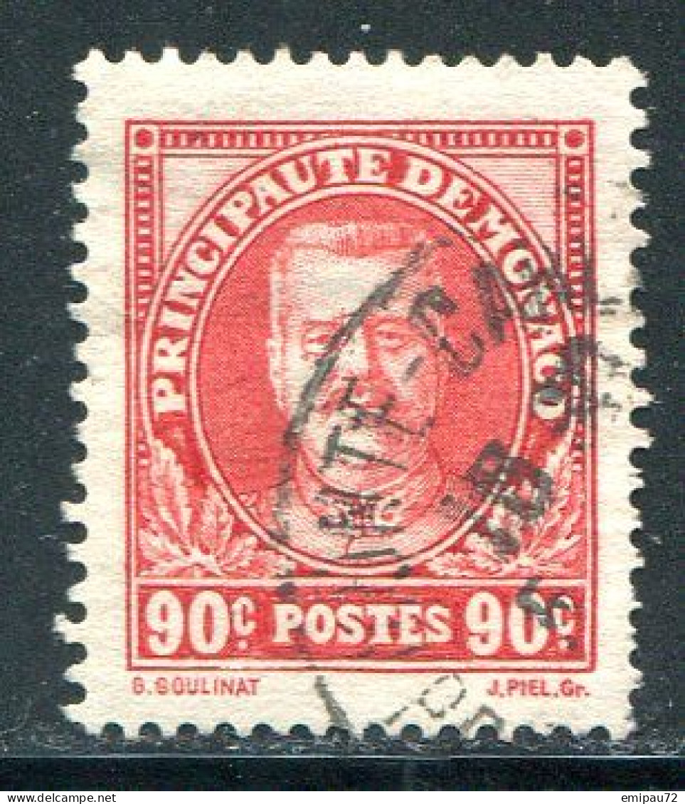 MONACO- Y&T N°117- Oblitérés - Used Stamps