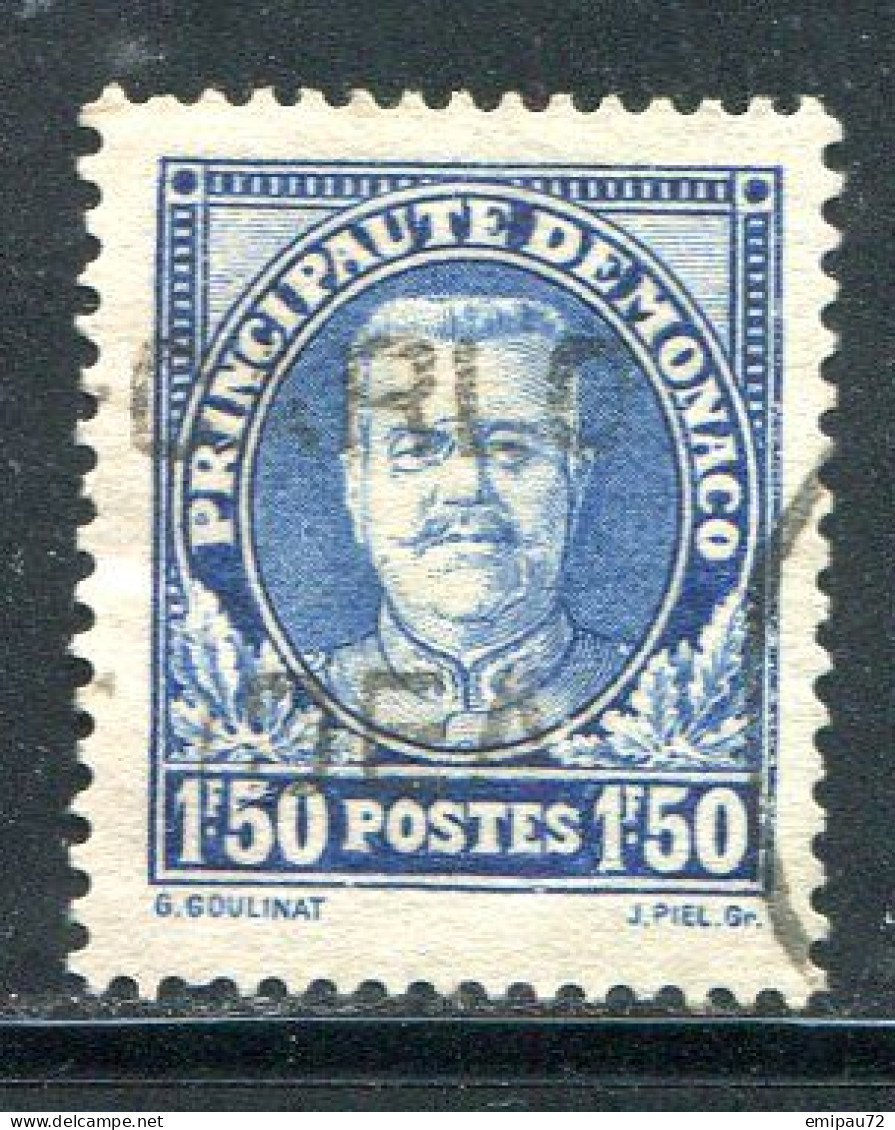 MONACO- Y&T N°118- Oblitérés - Used Stamps