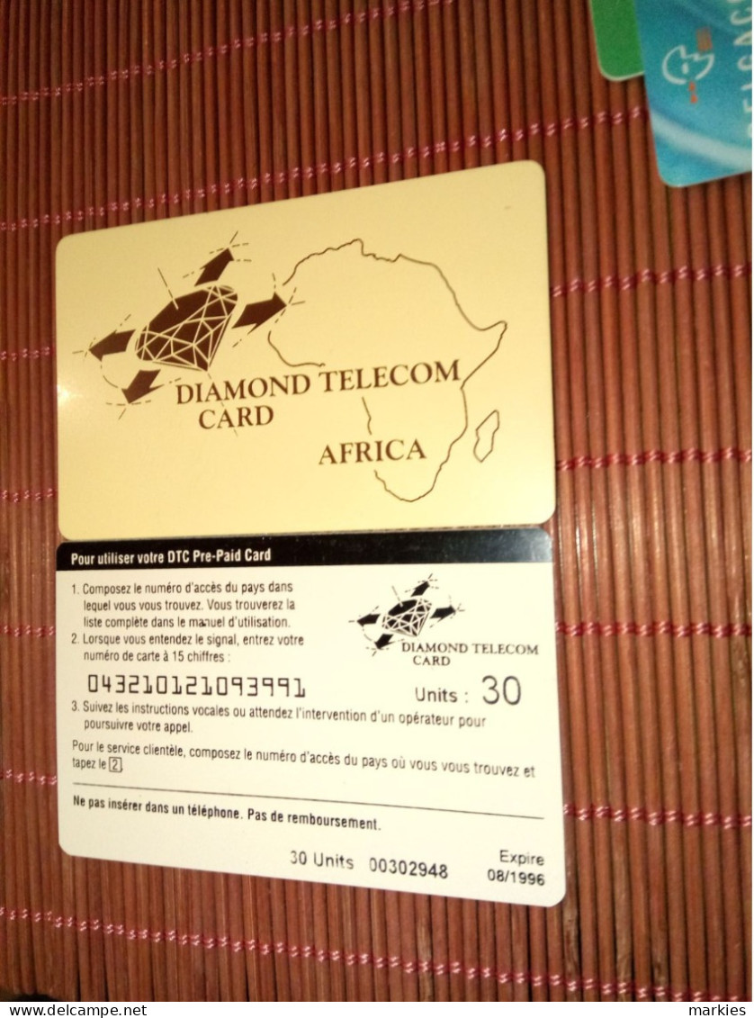 DIAMOND TELECOM 1 CARD BELGIUM - [2] Prepaid & Refill Cards