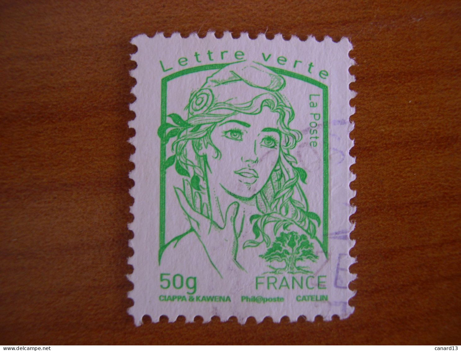 France Obl   Marianne N° 4775 Cachet Rond Noir - 2013-2018 Marianne Of Ciappa-Kawena