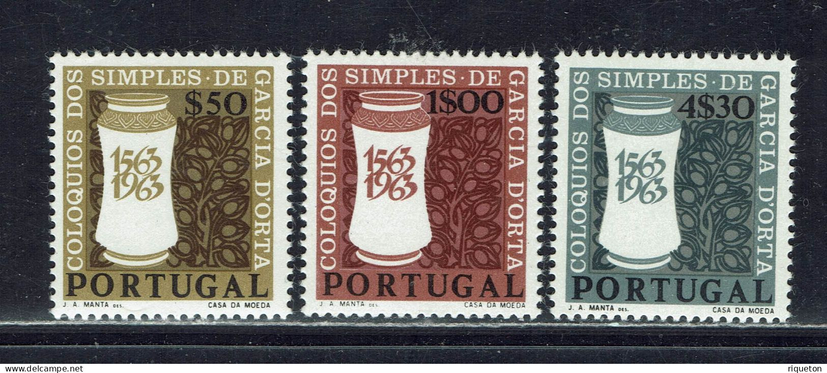 Portugal. 1964. N° 935/37** - Neufs