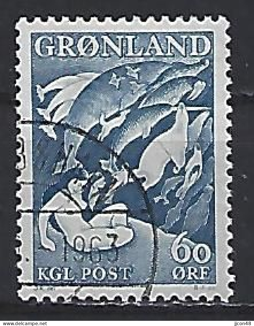 Greenland 1957  Greenland Legends (o) Mi.39 - Usados