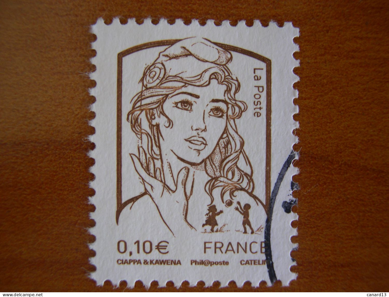 France Obl   Marianne N° 4765 Cachet Rond Noir - 2013-2018 Marianne (Ciappa-Kawena)