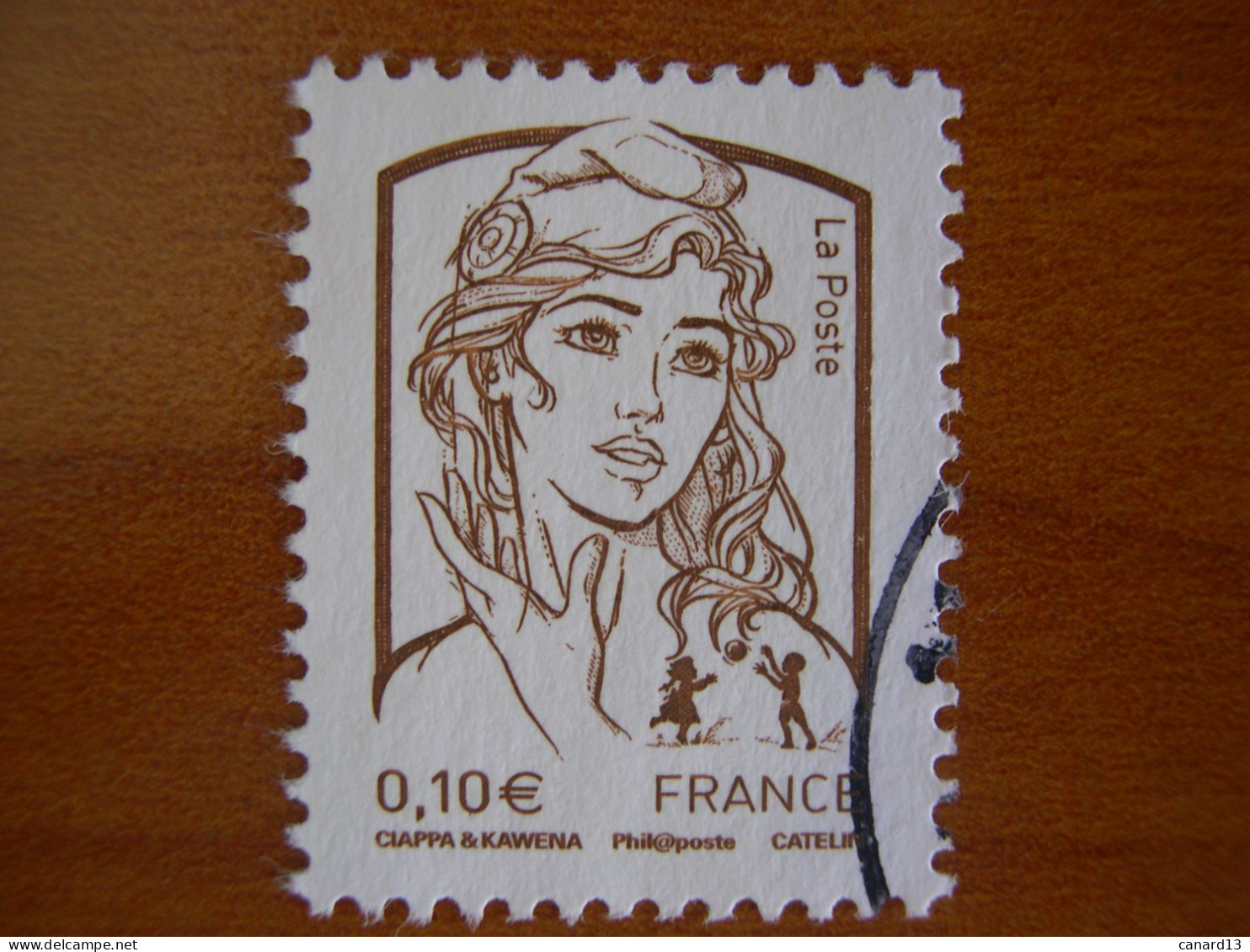 France Obl   Marianne N° 4765 Cachet Rond Noir - 2013-2018 Marianne Di Ciappa-Kawena