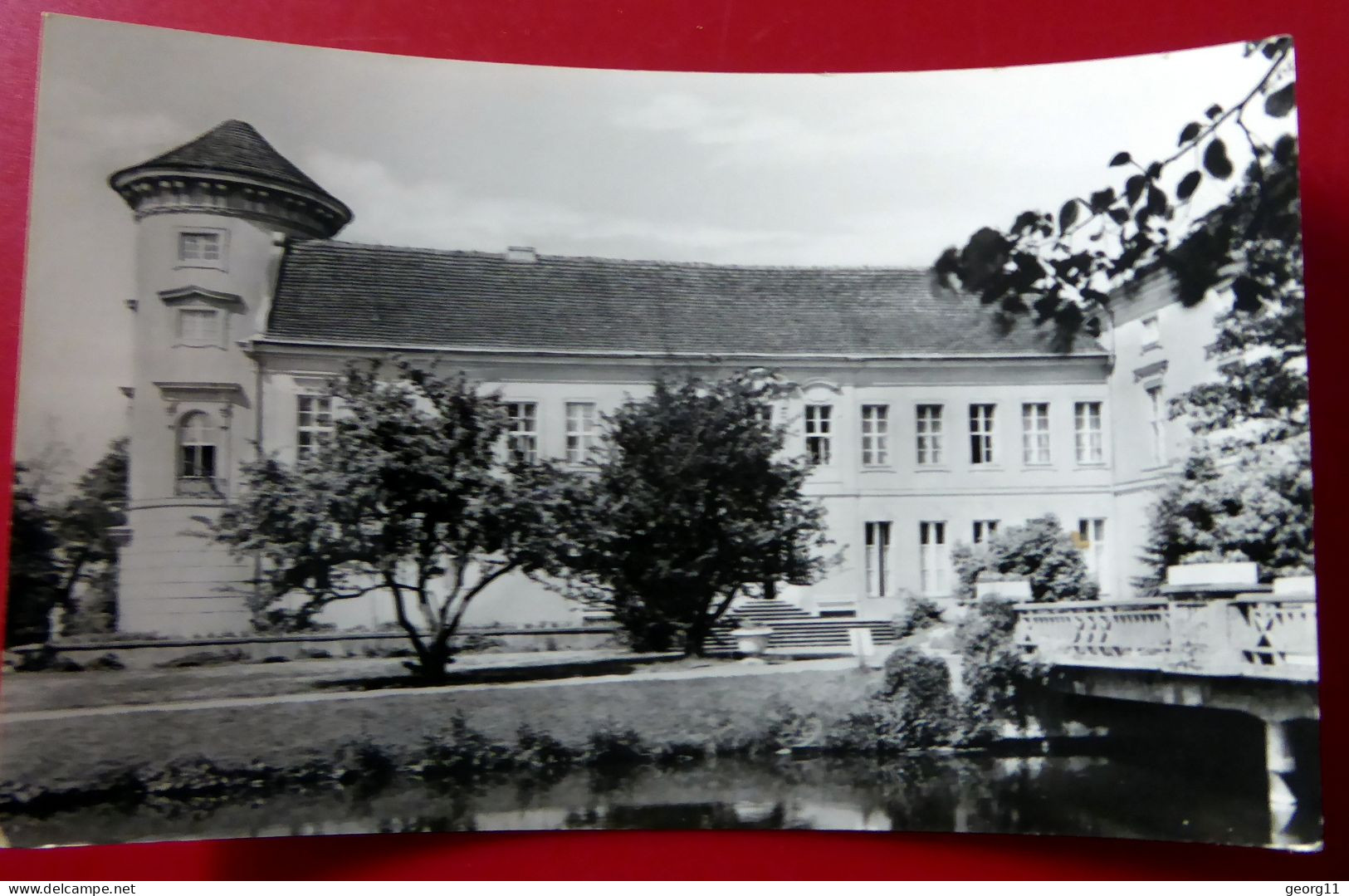 Rheinsberg - 1965 -  Schloss Sanatorium Helmut Lehmann - Historische PK - Brandenburg - Echt Foto - Rar - Rheinsberg