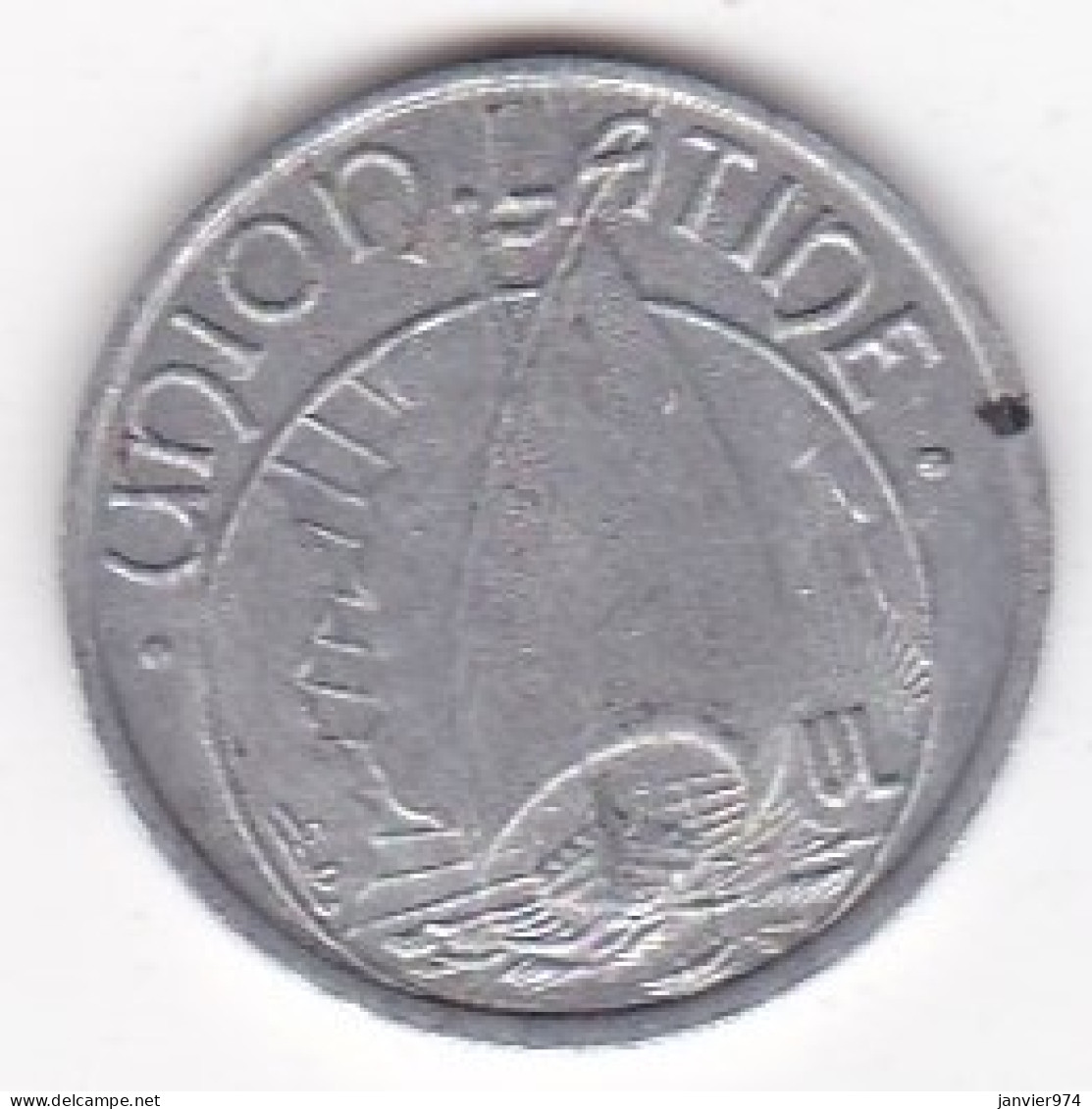 31. Haute Garonne Toulouse. 5 Centimes 1922 – 1930. Union Latine, Comité Régional , En Aluminium - Monétaires / De Nécessité
