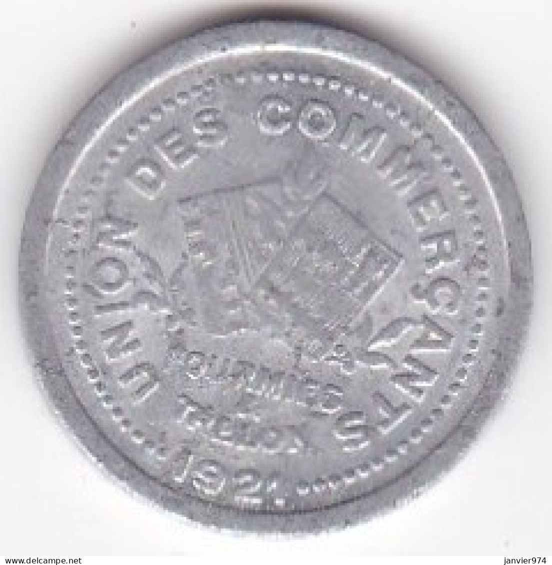 59. Nord. Fourmies Et Trélon. 5 Centimes 1921, En Aluminium - Monétaires / De Nécessité