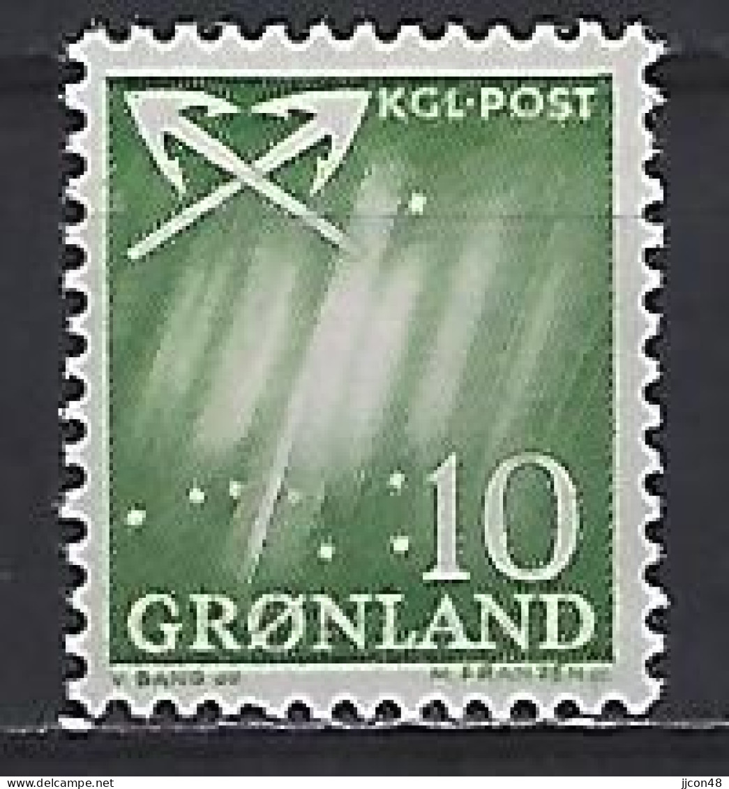 Greenland 1963  Northern Lights (**) MNH  Mi.49 - Neufs