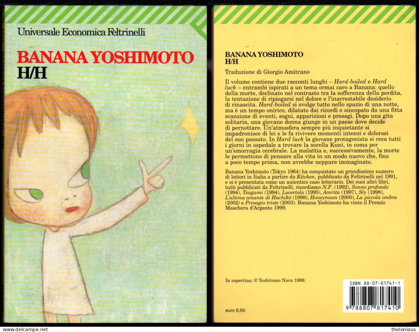 # Banana Yoshimoto - H/H - Universale Feltrinelli 2003 - Nuevos, Cuentos