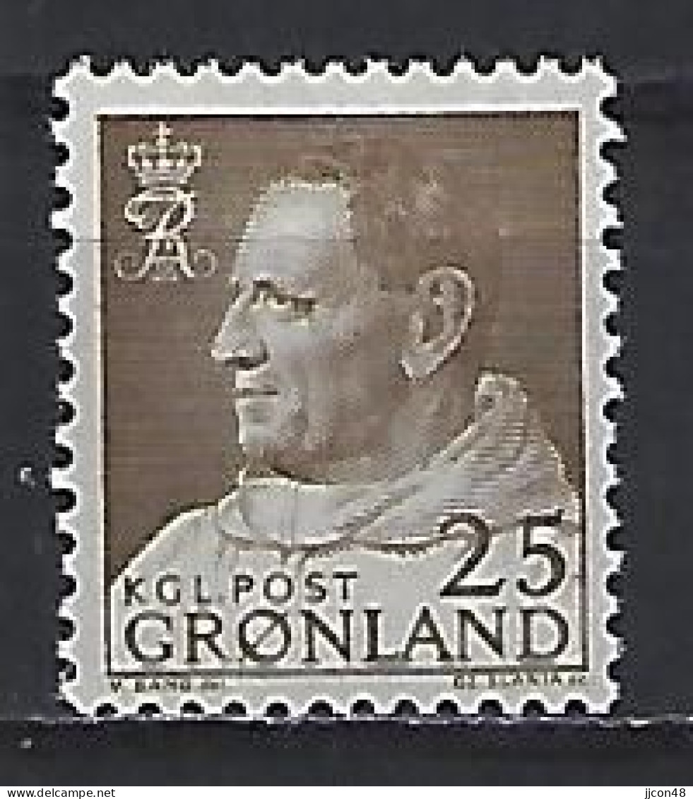 Greenland 1963  King Frederik (**) MNH  Mi.53 - Nuovi