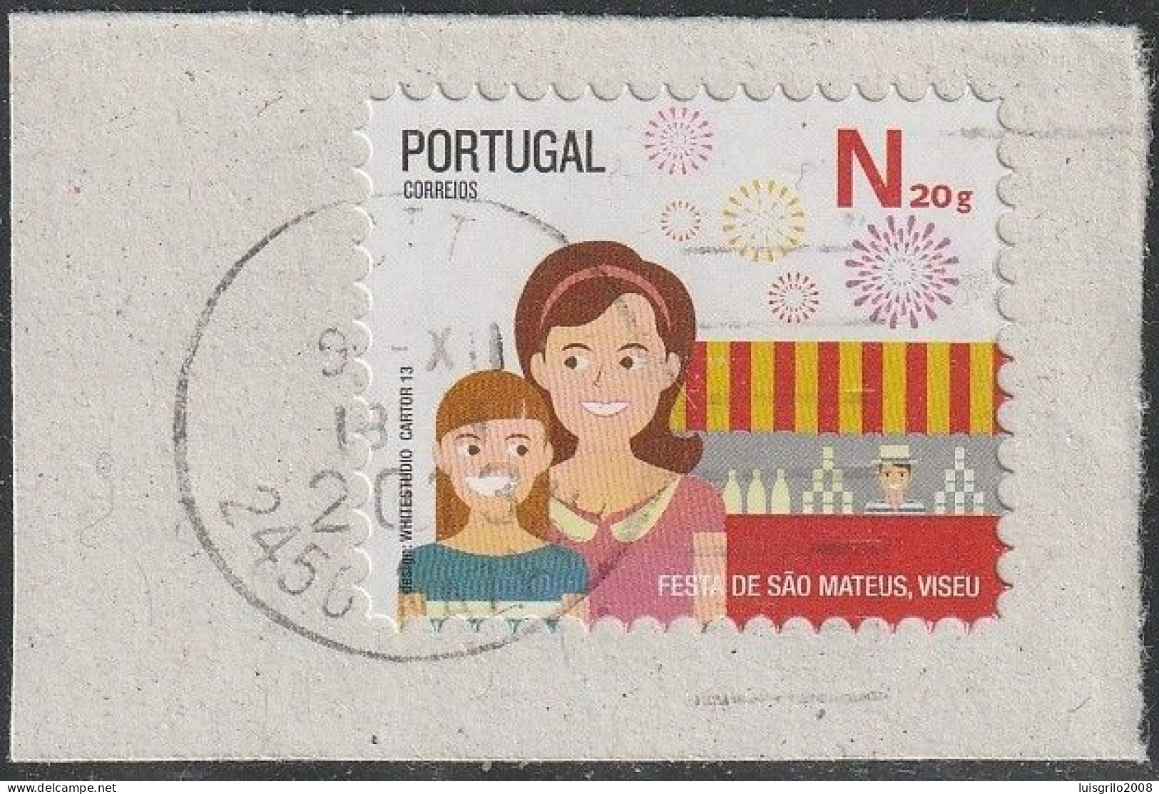 Fragment - Postmark NAZARÉ . 2013 -|- Mundifil Nº 4359 - Usado