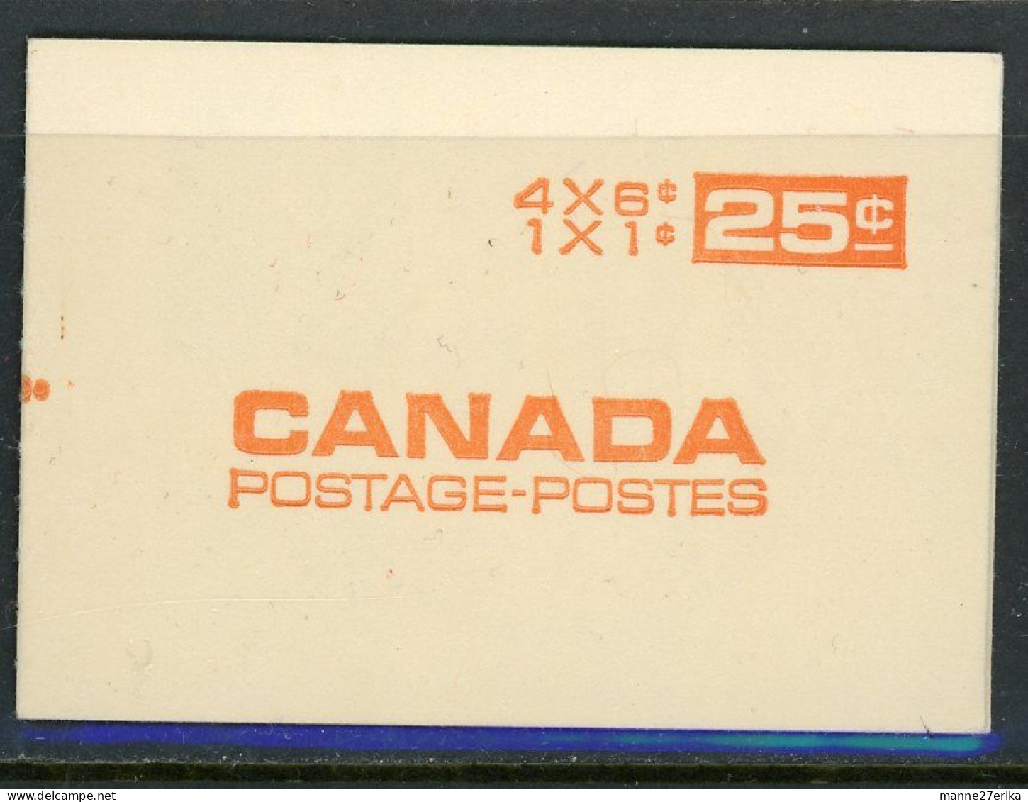 Canada  1967-73  Booklet - Unused Stamps