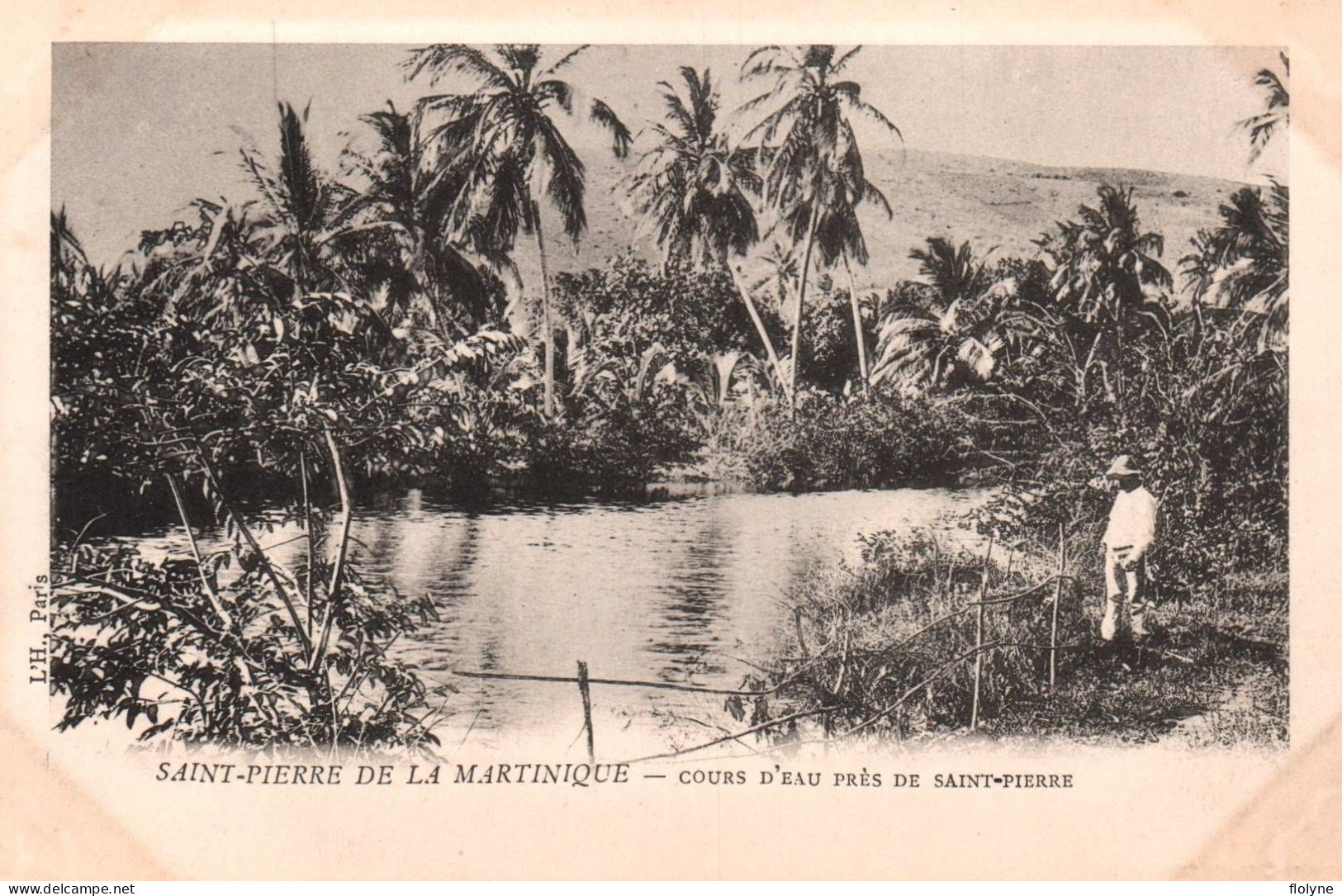 Martinique - Saint Pierre De La Martinique - Cours D'eau Près De La Ville - Autres & Non Classés