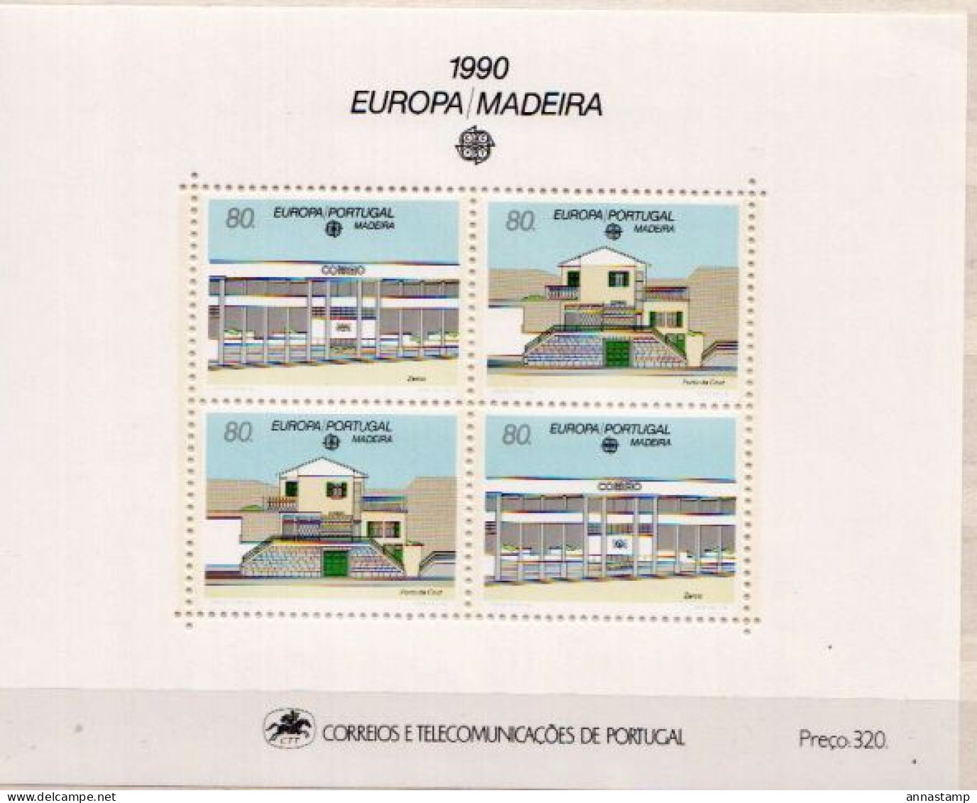 Madeira MNH Minisheet - 1990