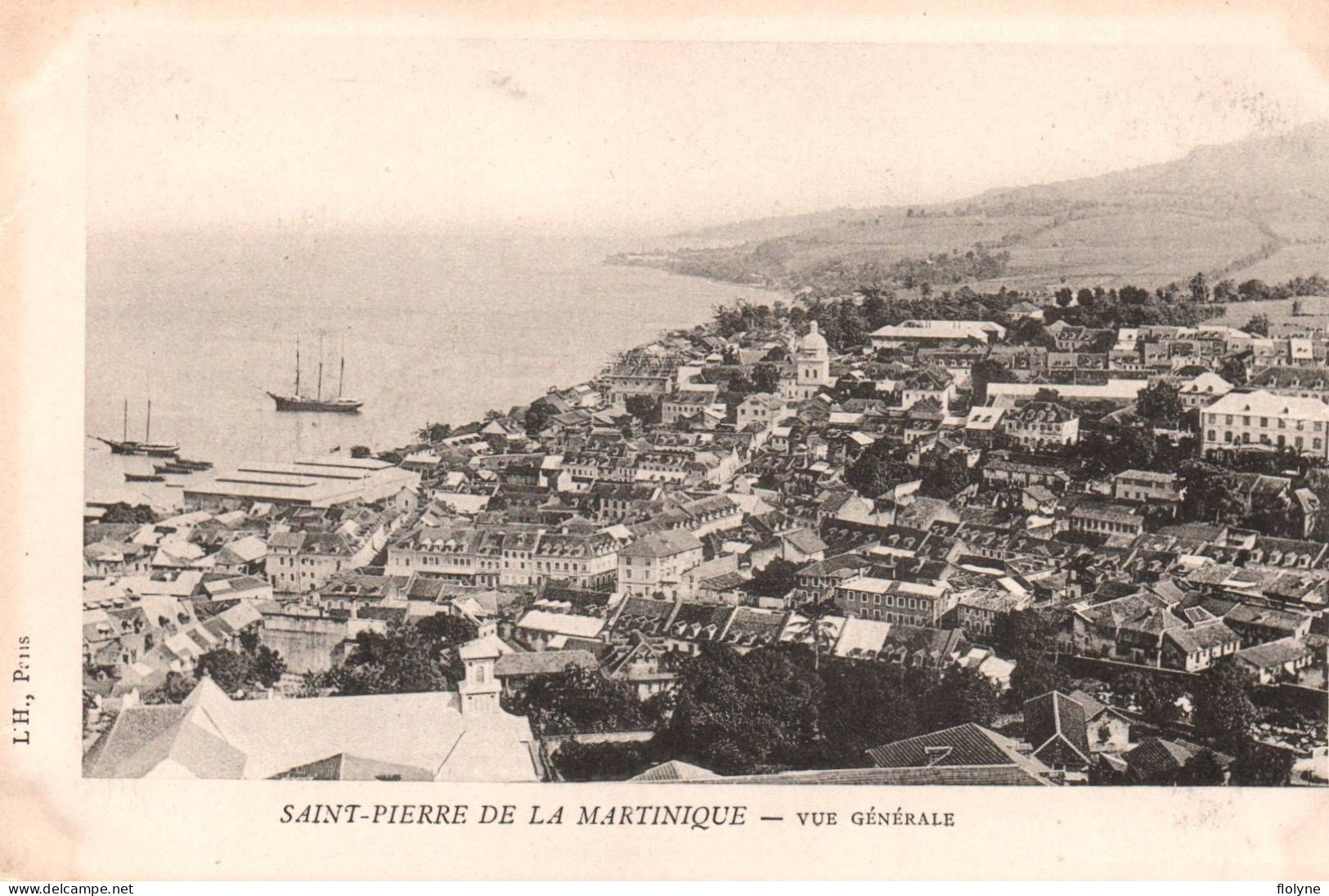 Martinique - Saint Pierre De La Martinique - Vue Générale De La Ville - Autres & Non Classés