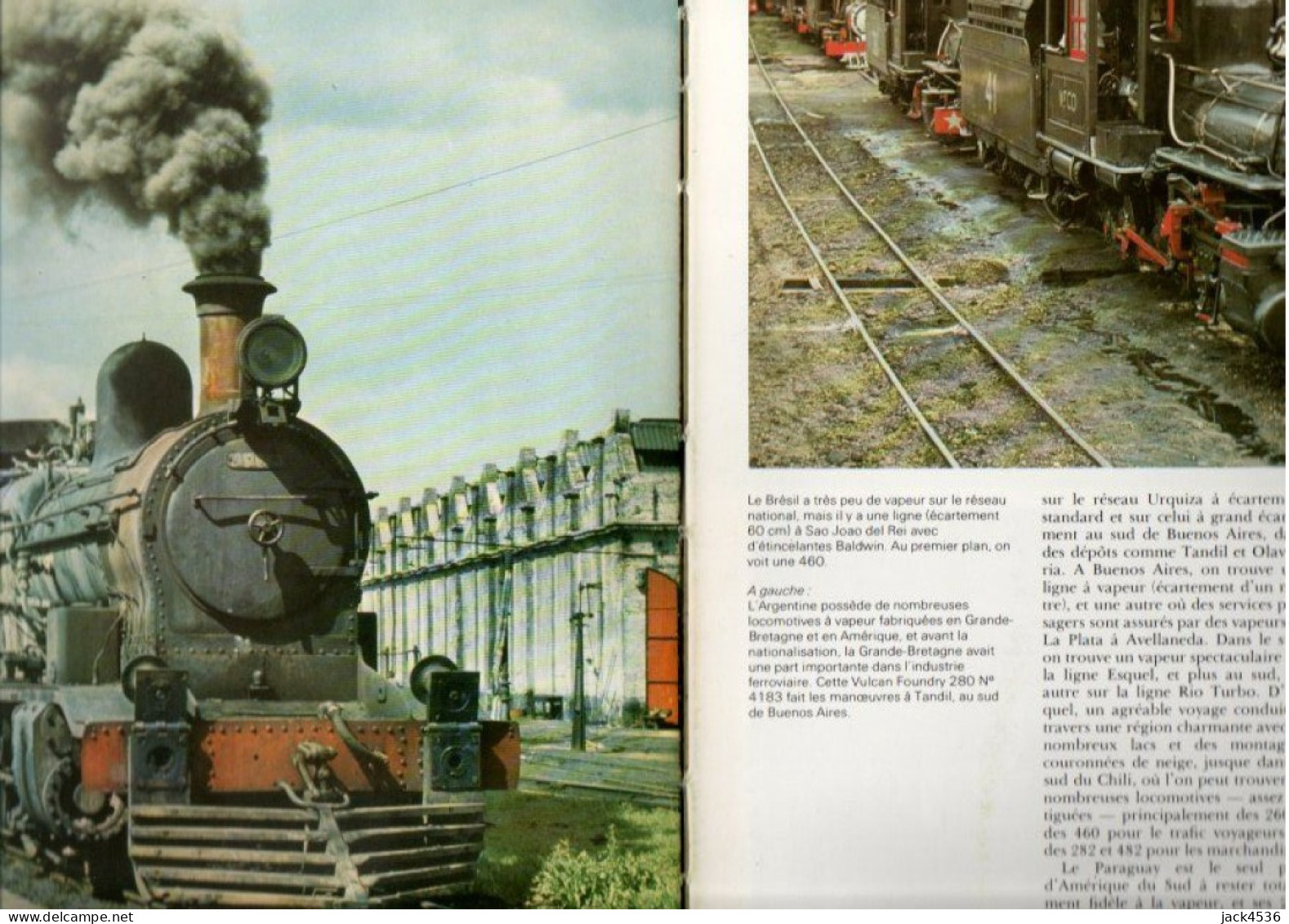 LE GRAND LIVRE DES LOCOMOTIVES A VAPEUR - Editions  PRINCESSE - P. B. WHITEHOUSE - 96 pages - sans jaquette