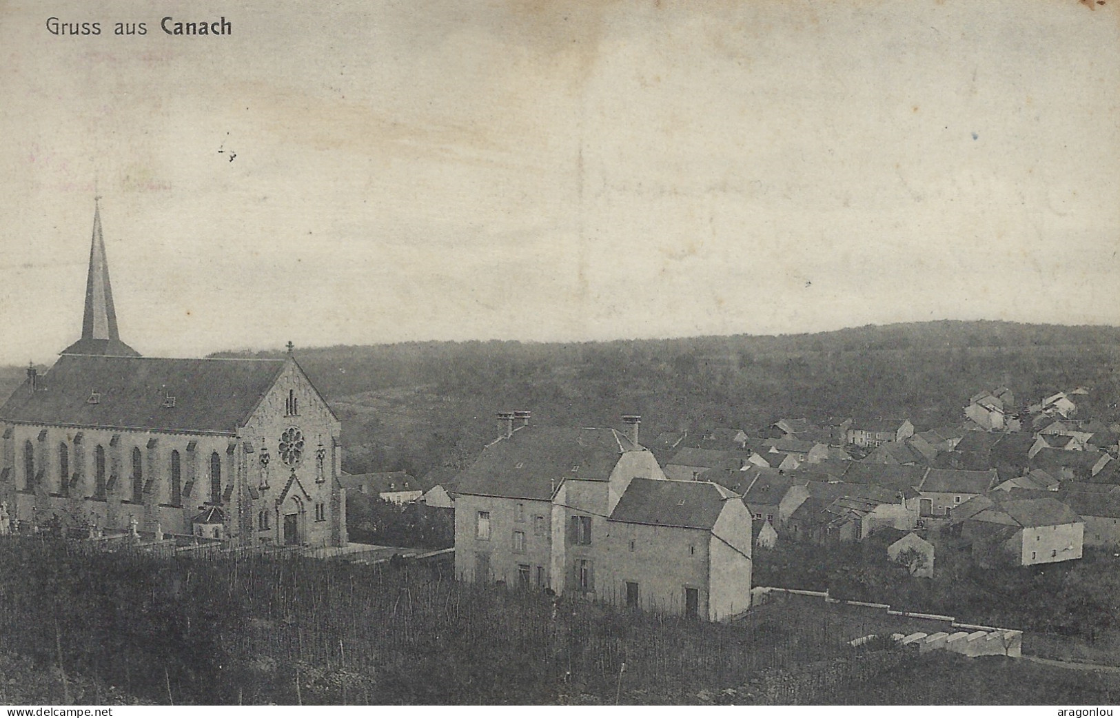 Luxembourg - Luxemburg -  GRUSS AUS CANACH - Bourscheid