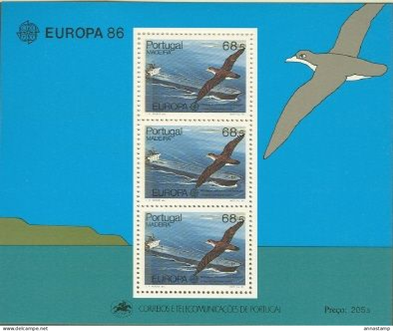 Madeira MNH Minisheet - 1986