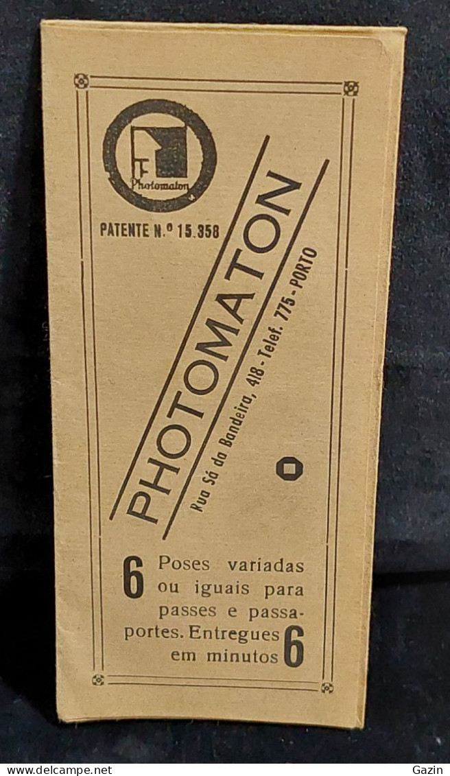 C6/6 - Envelope * Photomaton  * Photo  * Publicidade * Porto * Portugal - Portugal
