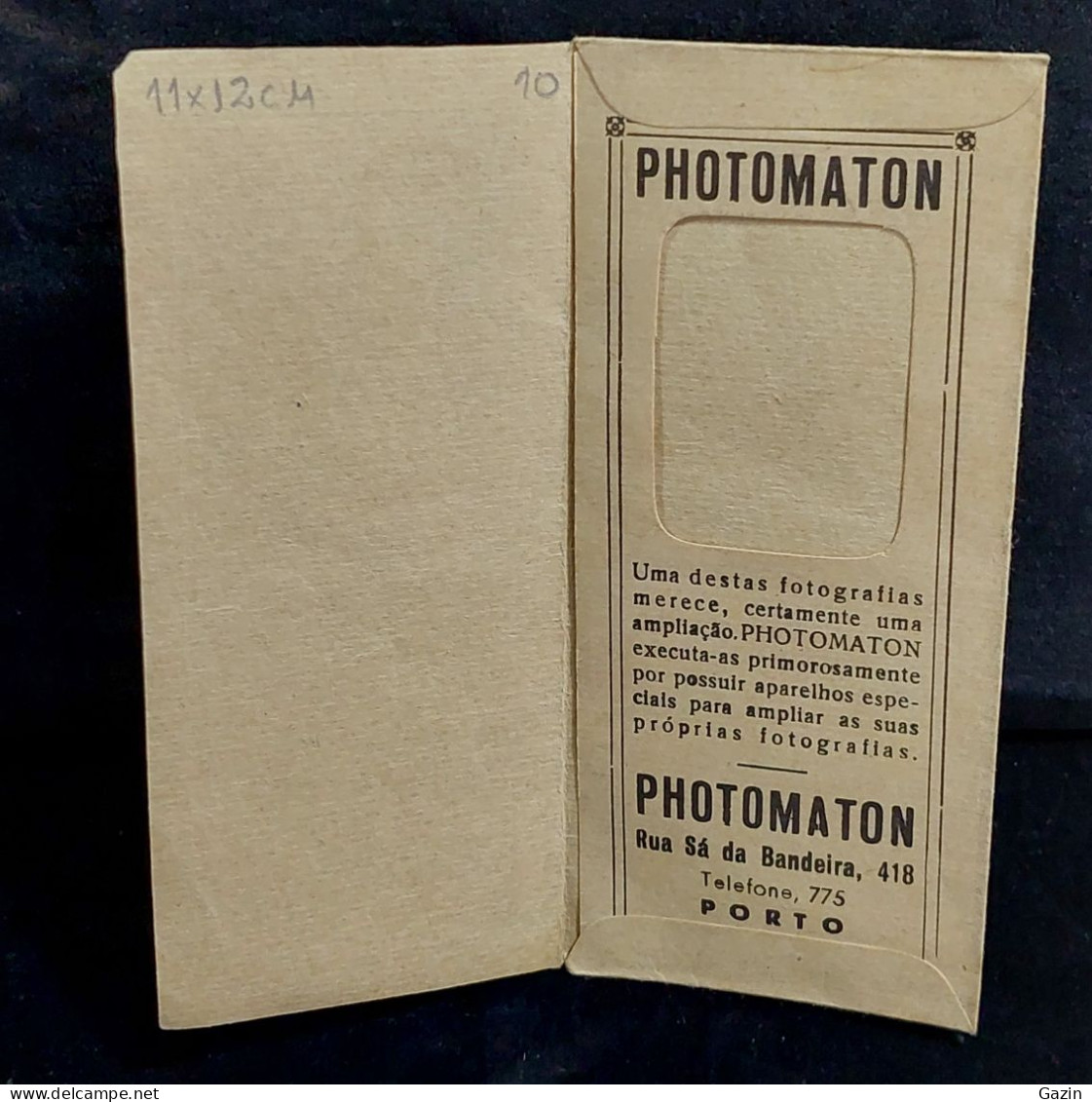C6/6 - Envelope * Photomaton  * Photo  * Publicidade * Porto * Portugal - Portogallo