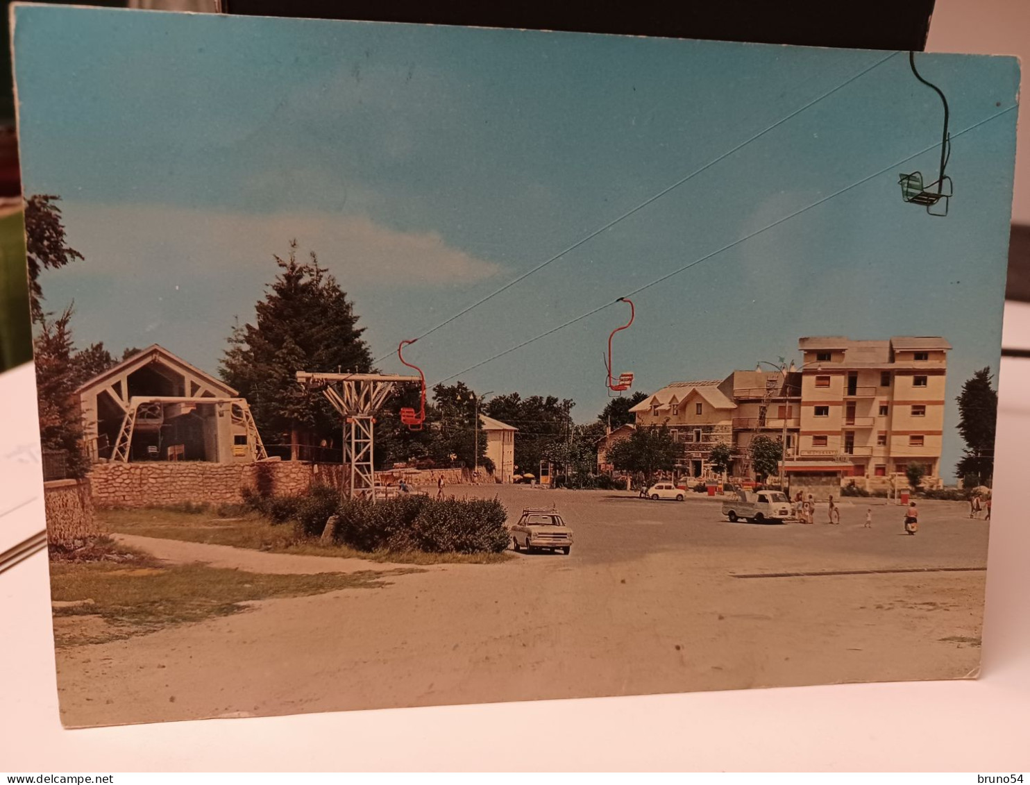 Cartolina Gambarie  Comune Di Santo Stefano In Aspromonte, In Provincia Di Reggio Calabria ,la Teleferica Anni 70 - Reggio Calabria