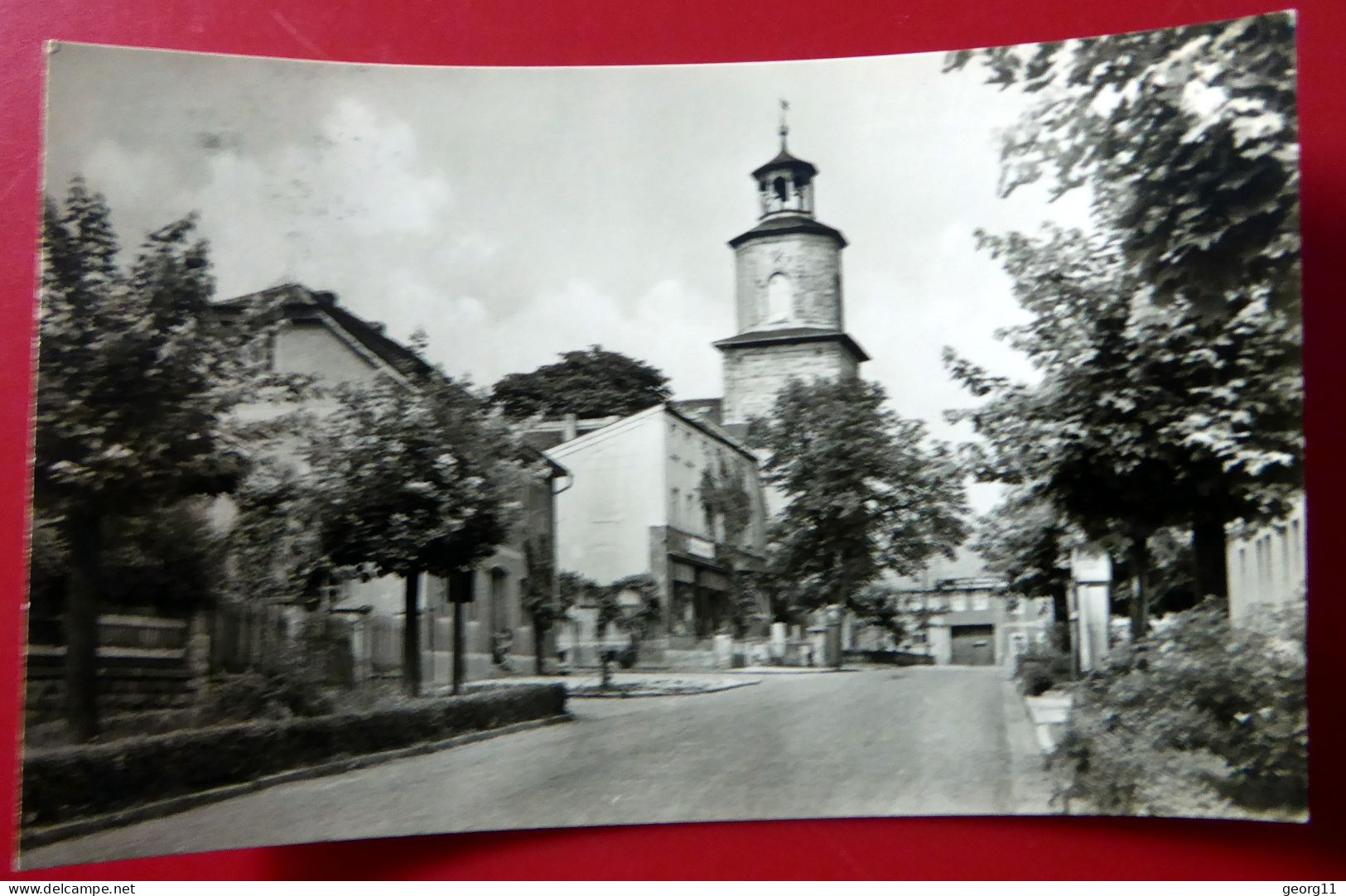 Rastenberg - Ernst Thälmann Platz - Echt Foto -1960 - Rarität ! - Soemmerda