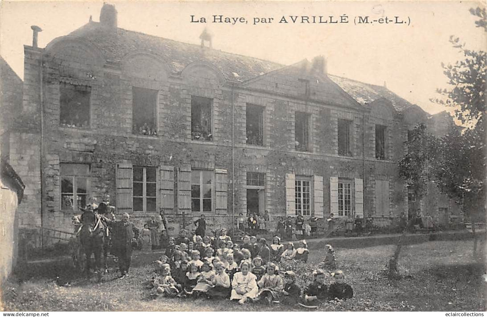 Avrillé        49          Château De La Haye. Association Angevine Des Colonies De Vacances Enfants  -  3 - (voir Scan) - Other & Unclassified