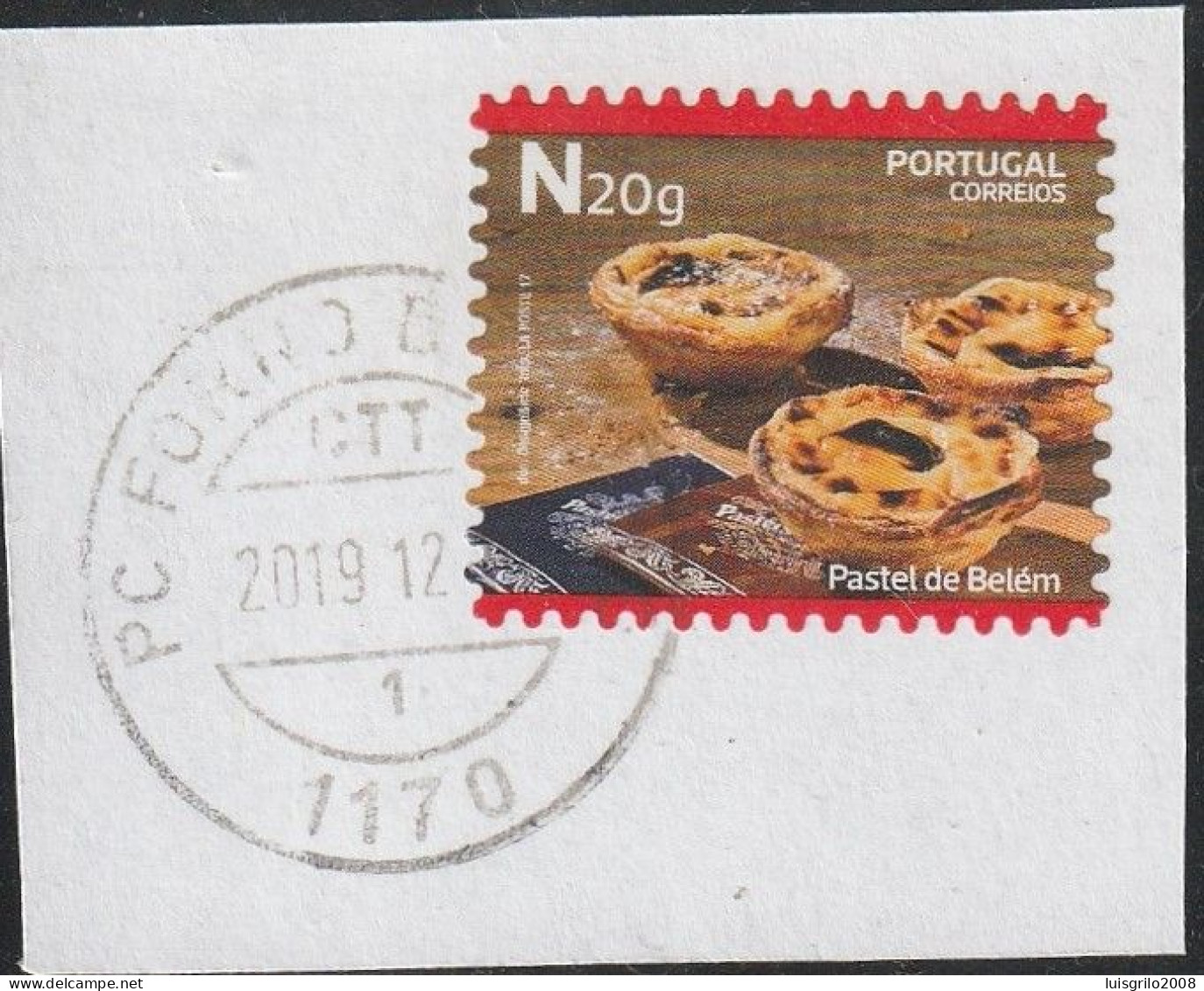 Fragment - Postmark FORNO DO TIJOL  2019 -|- Mundifil Nº 4833 - Used Stamps