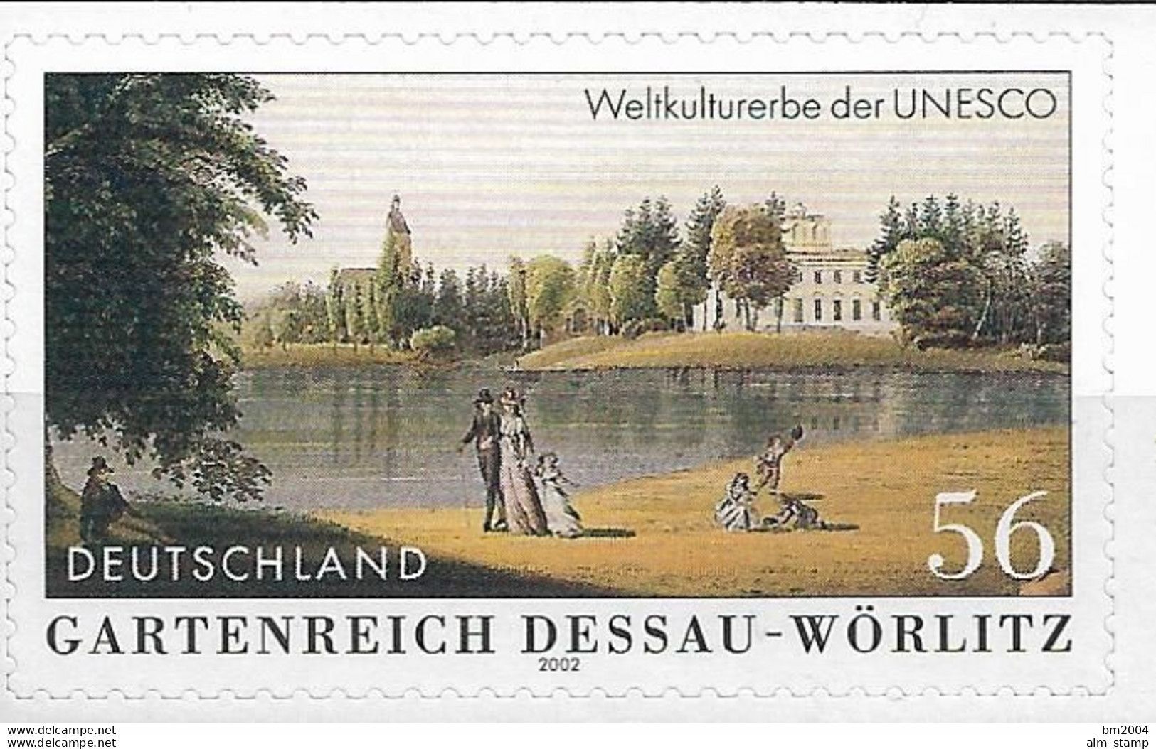 2002 Deutschland Germany Mi. 2277 **MNH  UNESCO-Welterbe  Gartenreich Dessau-Wörlitz - Ungebraucht