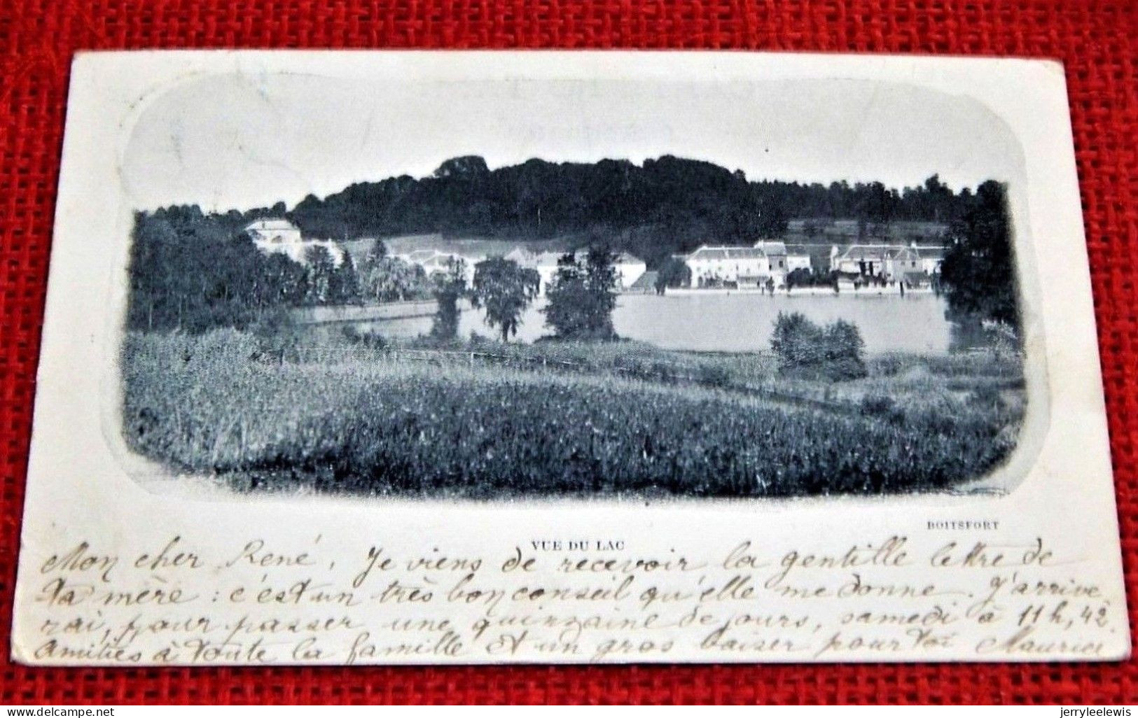 BOITSFORT -    Vue Du Lac  -  1900 - Watermael-Boitsfort - Watermaal-Bosvoorde