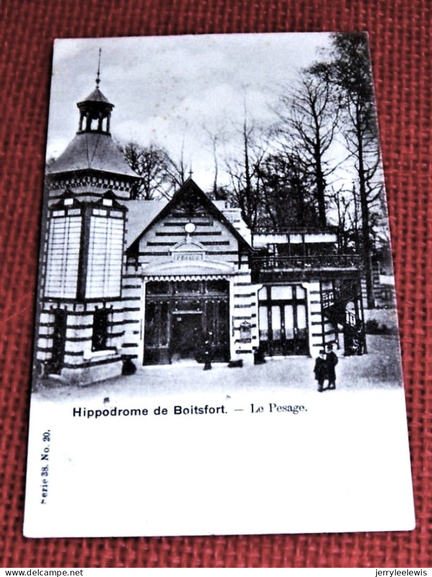 BOITSFORT -   Hippodrome De Boitsfort  -  Le Pesage - Watermaal-Bosvoorde - Watermael-Boitsfort