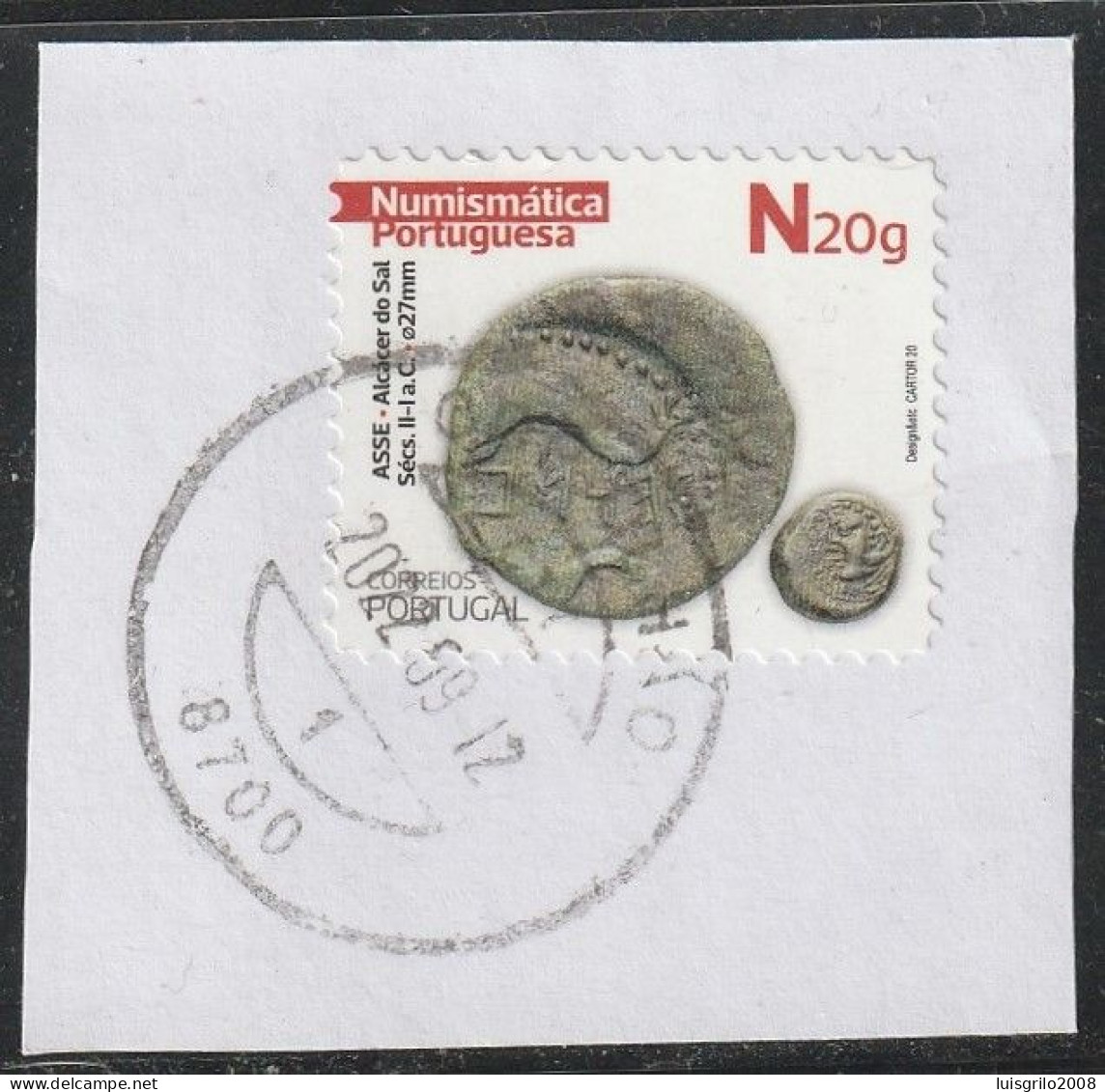 Fragment - Postmark OLHÃO -|- Mundifil Nº 5230 - Usati
