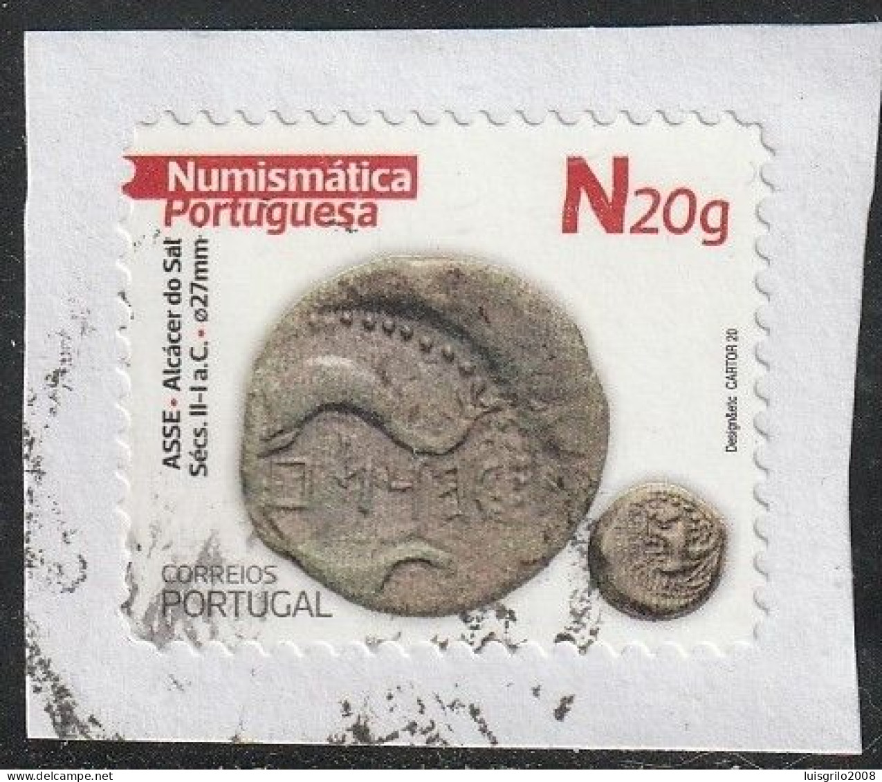 Fragment - Numismática Portuguesa -|- Mundifil Nº 5230 - Gebruikt