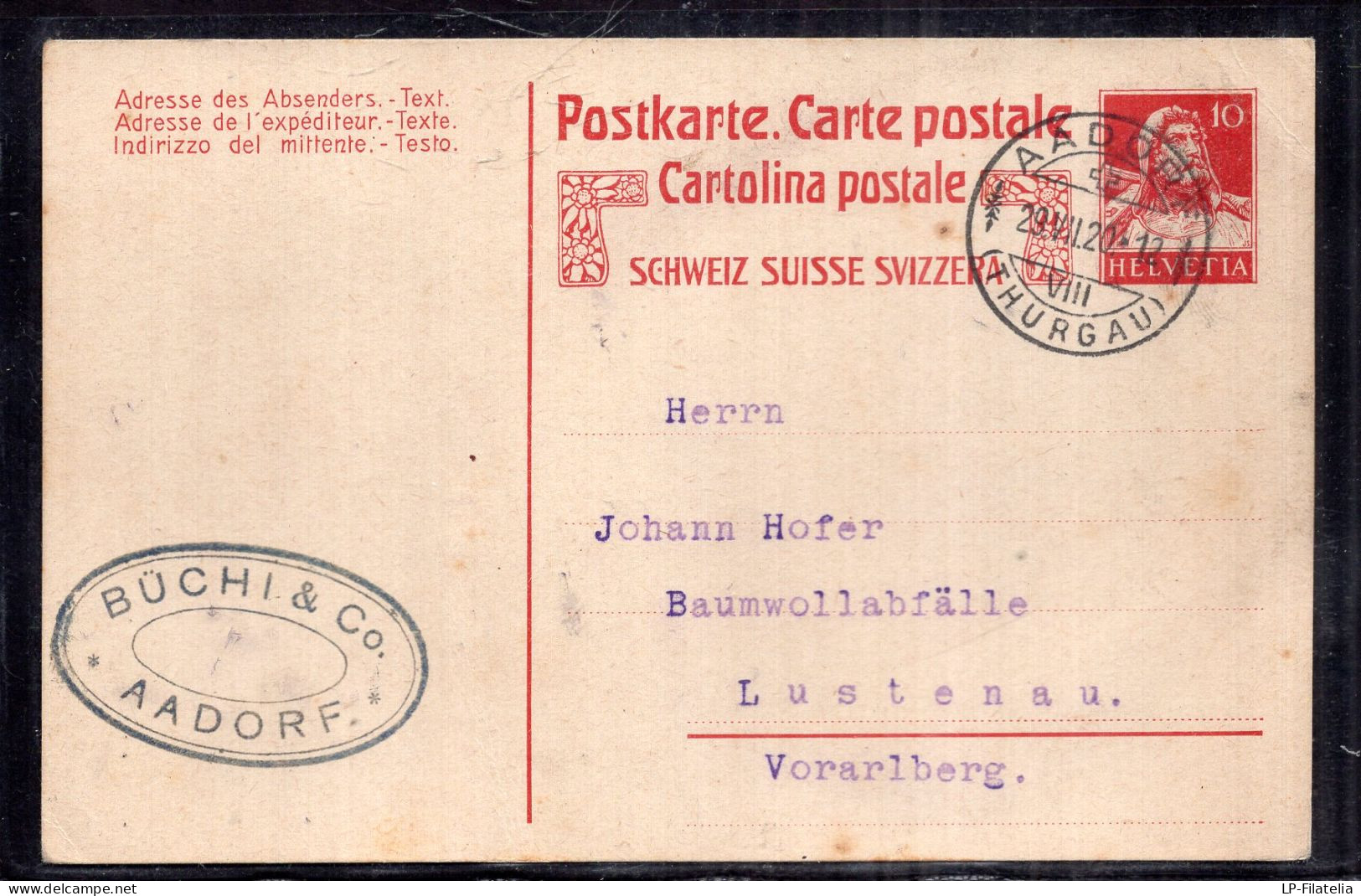 Helvetia - 1920 - Postkarte - Carte Postale - Cartolina Postale - Entiers Postaux