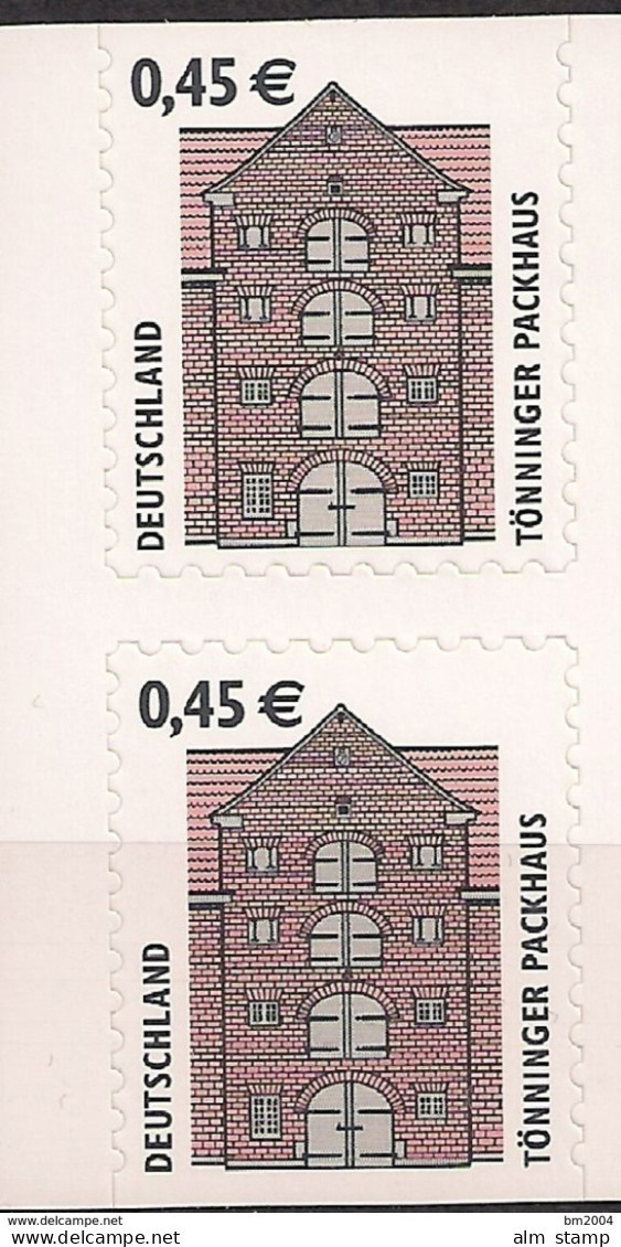2002 Deutschland Germany  Mi.  2303 BC BD **MNH  Tönninger Packhaus - Ungebraucht