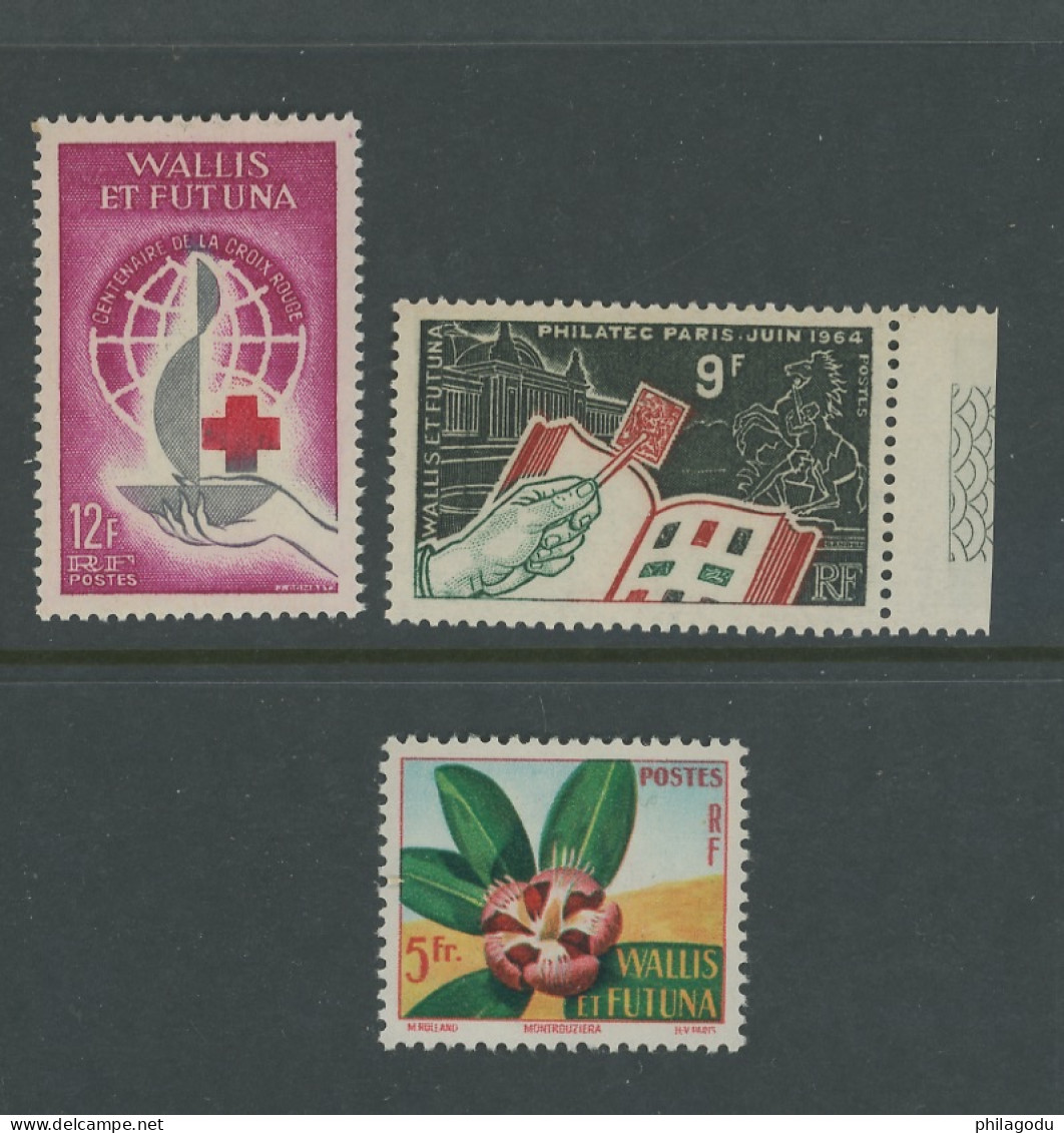 Yv.  159,  168,  170   **. Cote. 12,00 € - Neufs