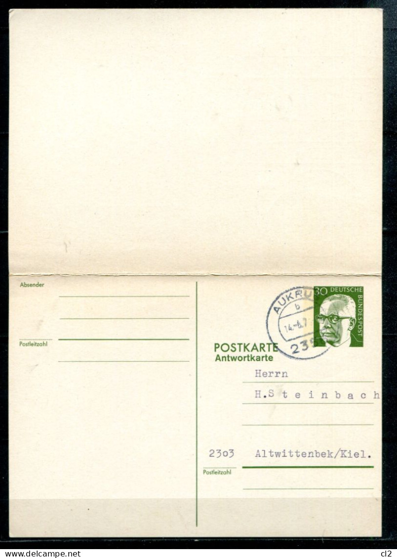 REPUBLIQUE FEDERALE ALLEMANDE - Michel P111 - Cartoline - Usati