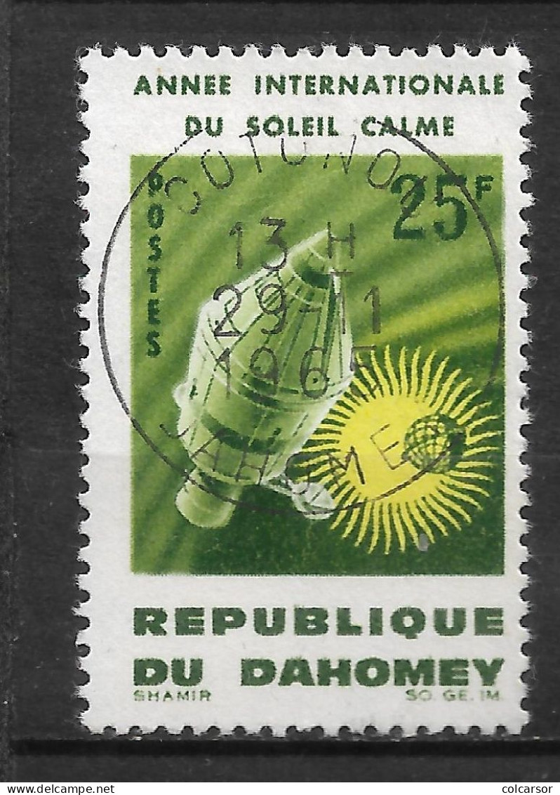 DAHOMEY  N° 216 " ANNÉE INTER DU SOLEIL " - Used Stamps