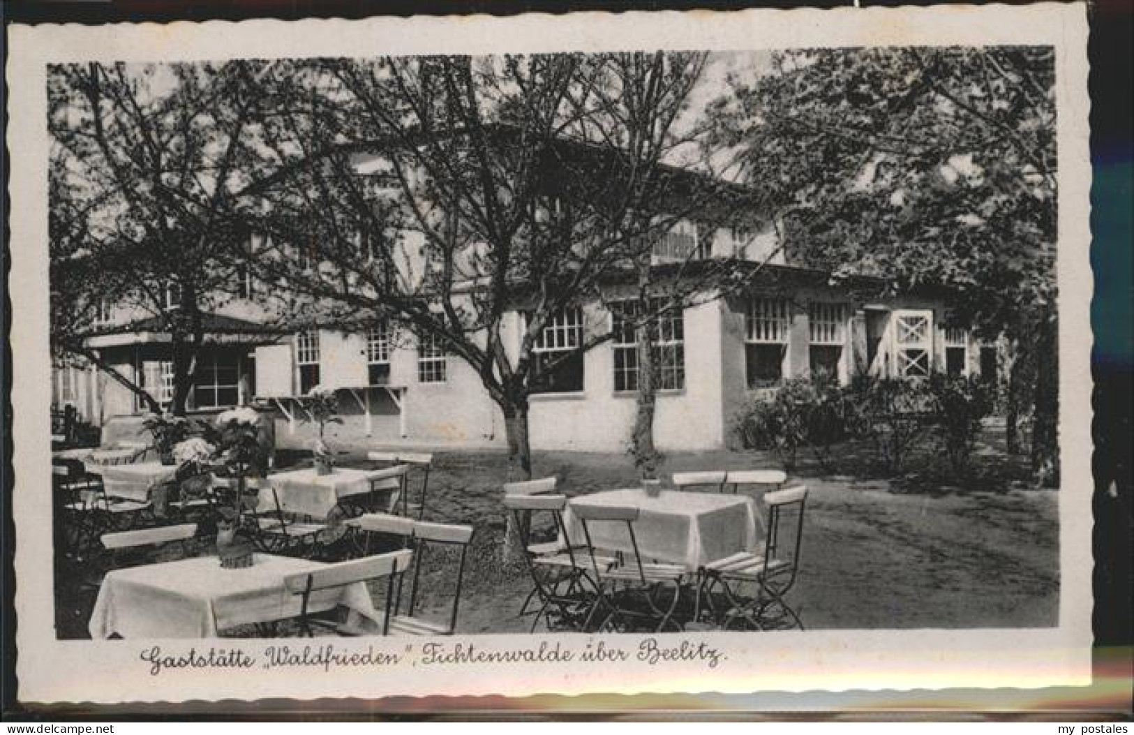 41406292 Fichtenwalde Gaststaette Waldfrieden Fichtenwalde - Beelitz