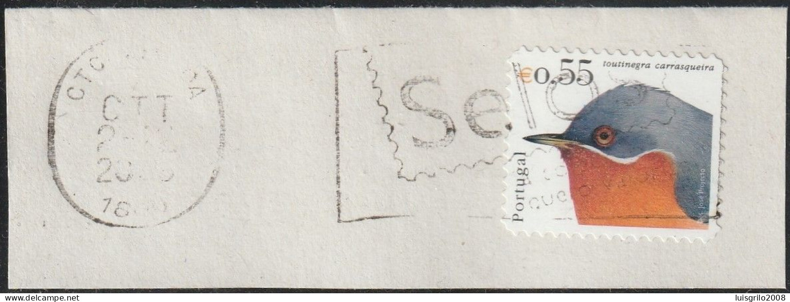 Fragment - Birds -|- Mundifil Nº 2941 - Used Stamps